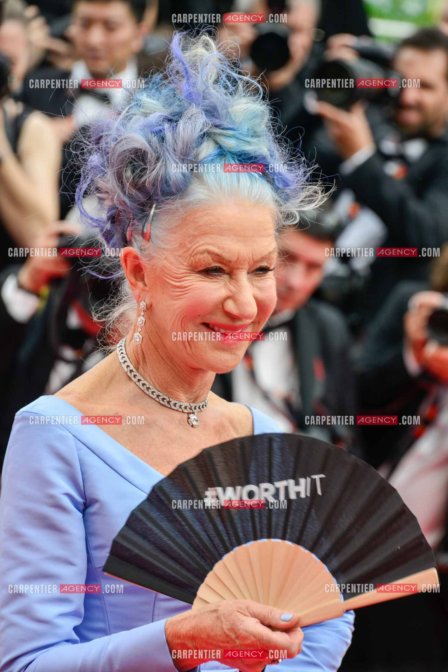 Festival de Cannes 2023. 76e édition, du 16 au 27 mai 2023 au Palais des festivals, à Cannes. L'actrice britannico-américaine Helen Mirren assiste à la cérémonie d'ouverture et à la projection du film “ Jeanne du Barry “.