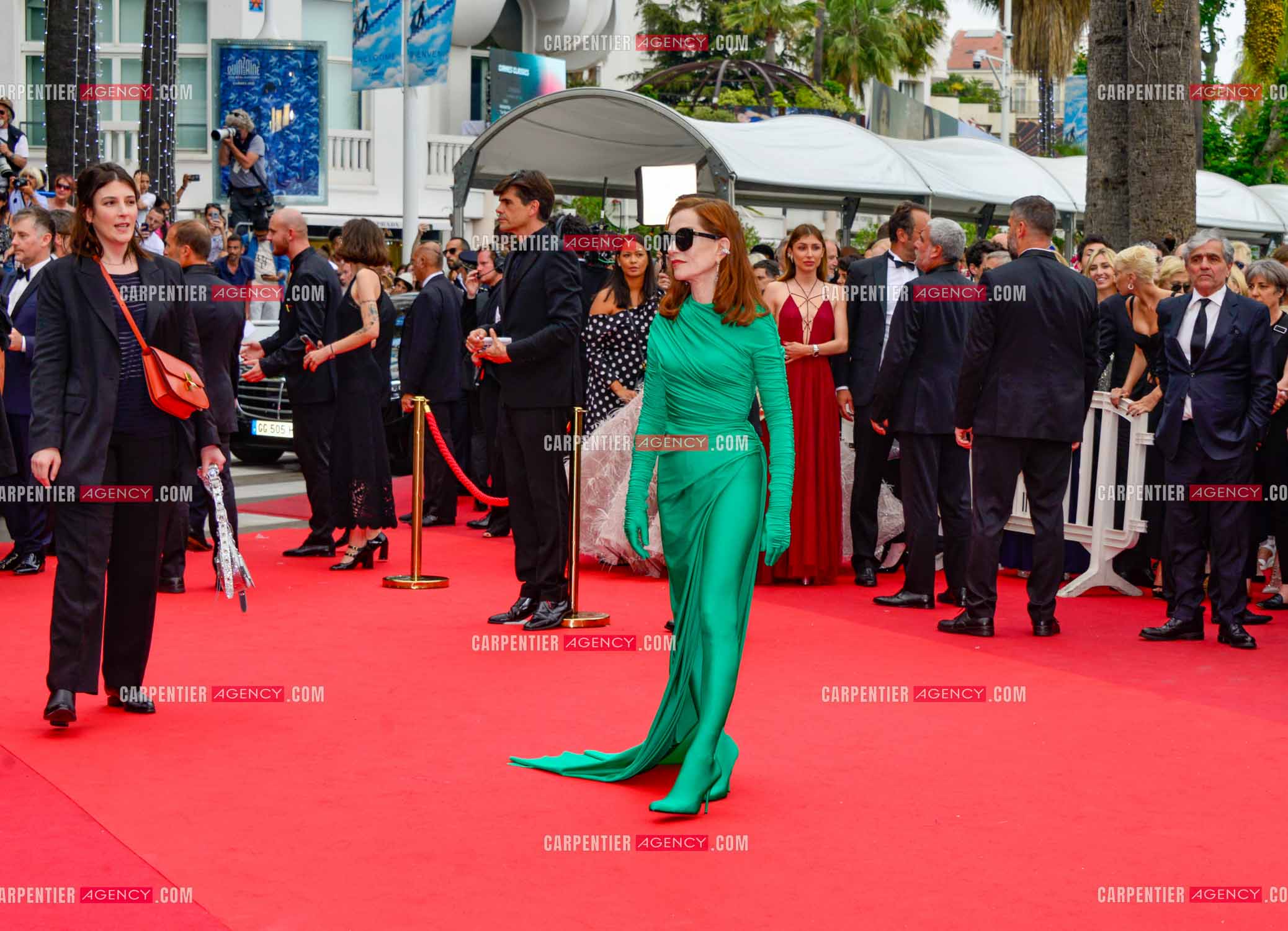 Festival de Cannes 2022. L'actrice Isabelle Huppert.