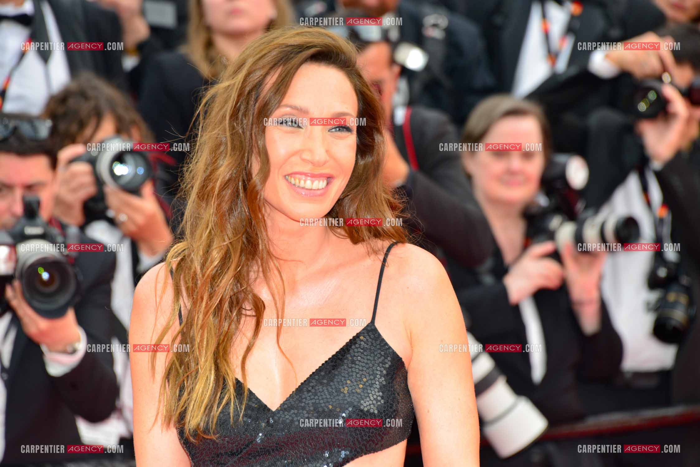 Festival de Cannes 2023. 76e édition, du 16 au 27 mai 2023 au Palais des festivals, à Cannes. L'actrice française Laura Smet assiste à la cérémonie d'ouverture et à la projection du film “ Jeanne du Barry “.