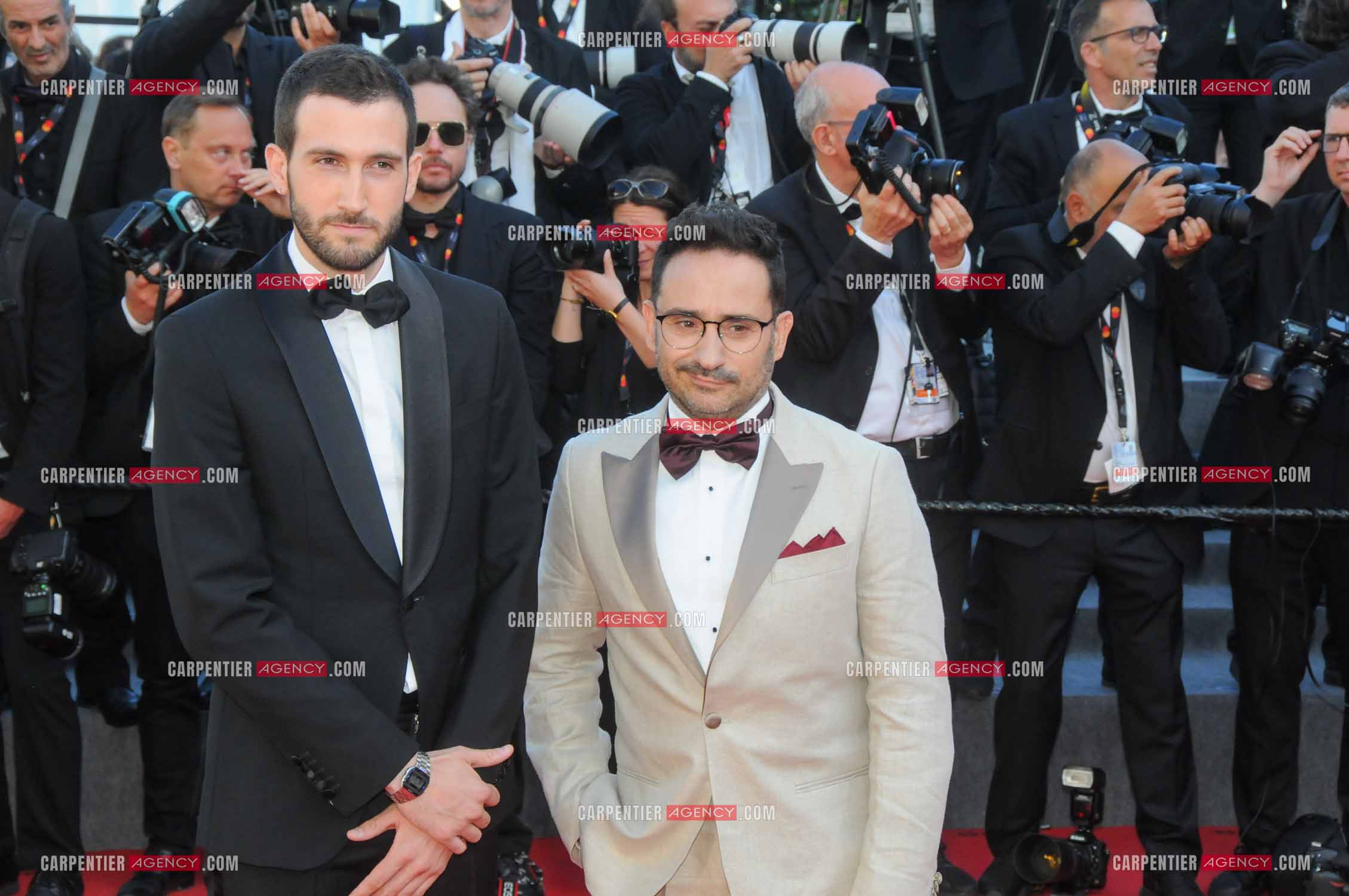 Ouverture du  77ème Festival de Cannes du 14 au 25 mai 2024. Montée des marches du film “ Emilia Perez “. Le réalisateur espagnol Juan Antonio Bayona.