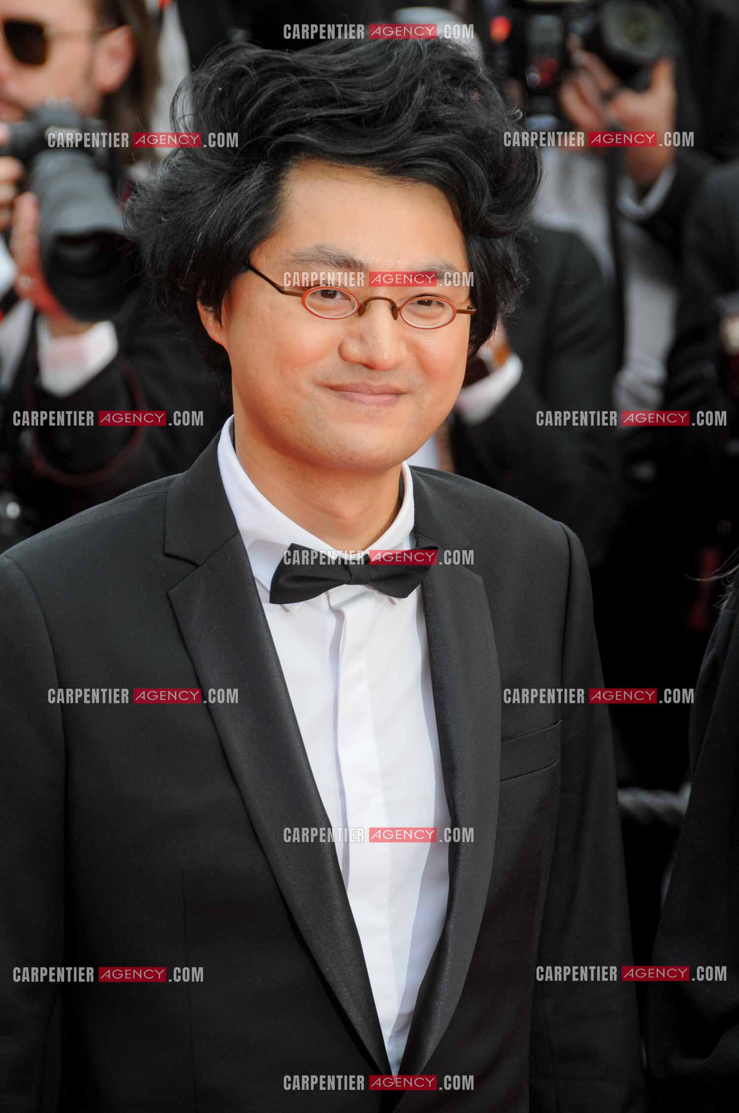 Festival de Cannes 2023. 76e édition, du 16 au 27 mai 2023 au Palais des festivals, à Cannes. Le réalisateur Davy Chou assiste à la cérémonie d'ouverture et à la projection du film “ Kaibutsu Monster “.
