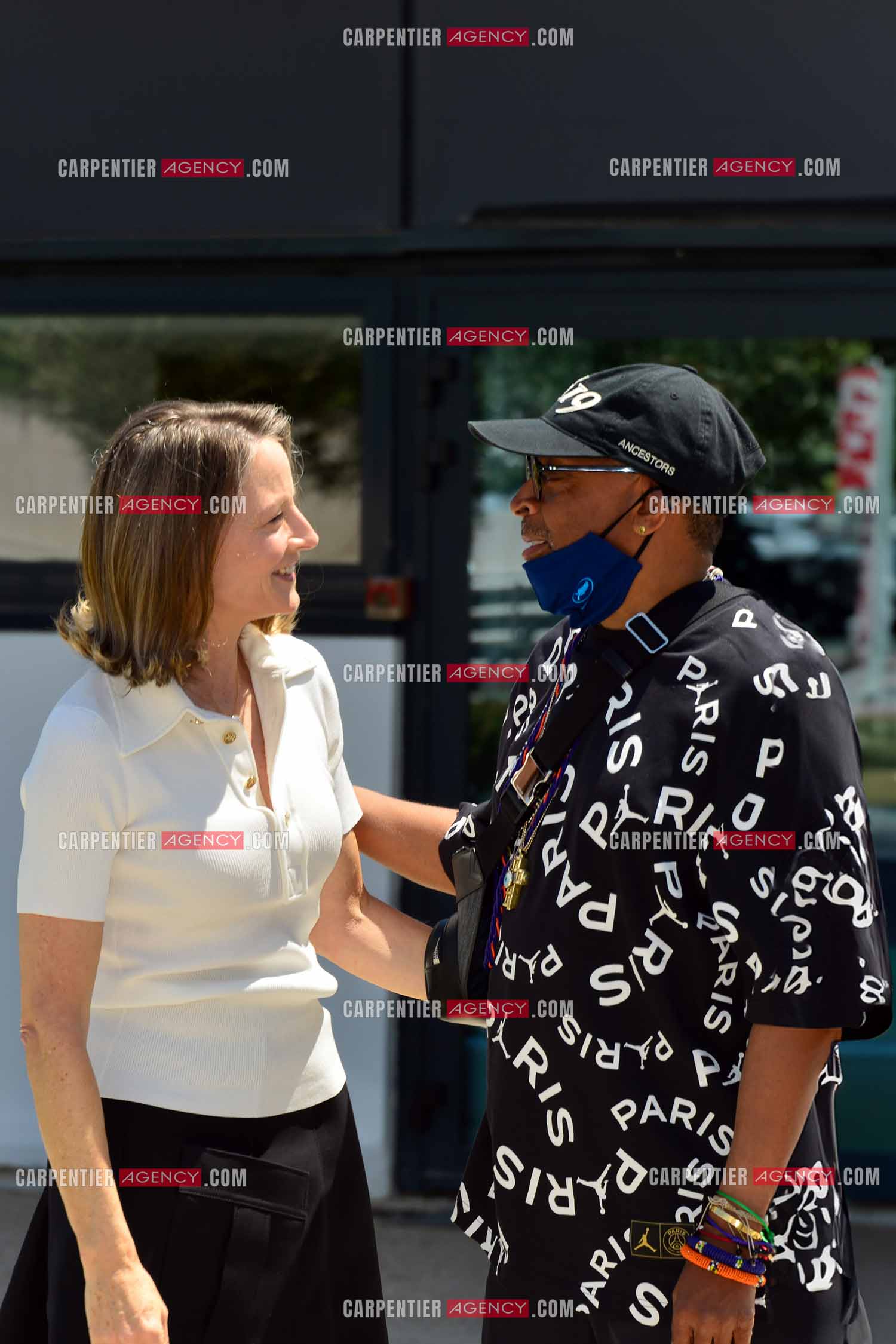 Festival de Cannes 2021. 74e édition du 6 au 17 juillet 2021. L'actrice Jodie Foster, invitée d'honneur de ce festival et Spike Lee President du Jury.