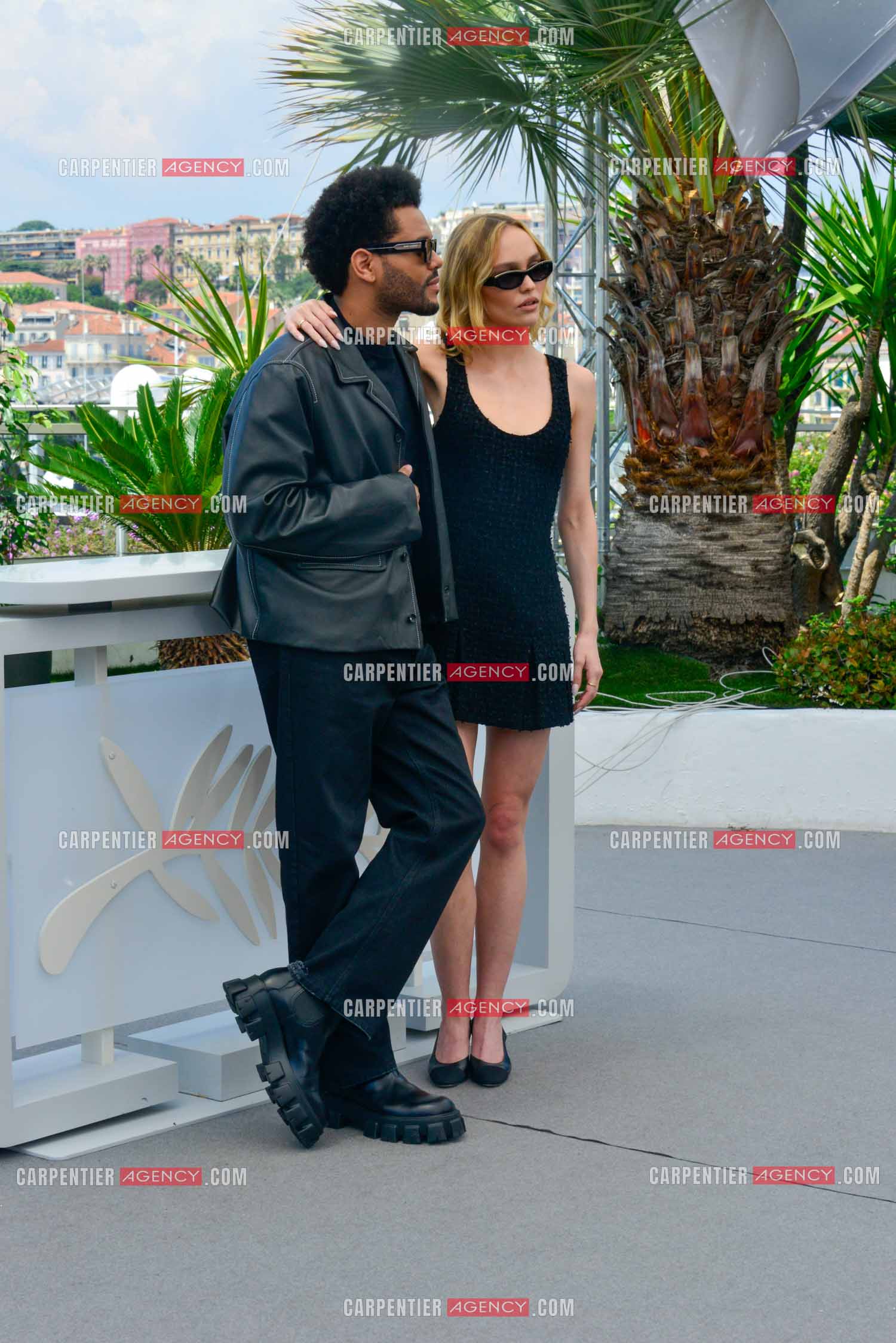 Lily-Rose Depp et The Weeknd au Festival de Cannes 2023 pour l'avant-première de The Idol.