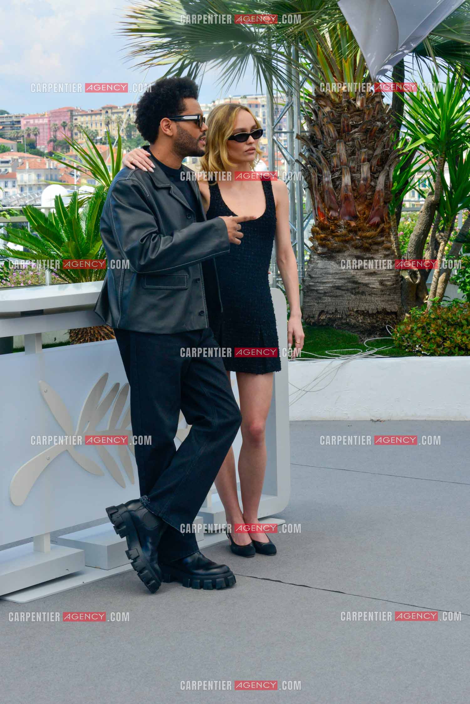 Lily-Rose Depp et The Weeknd au Festival de Cannes 2023 pour l'avant-première de The Idol.