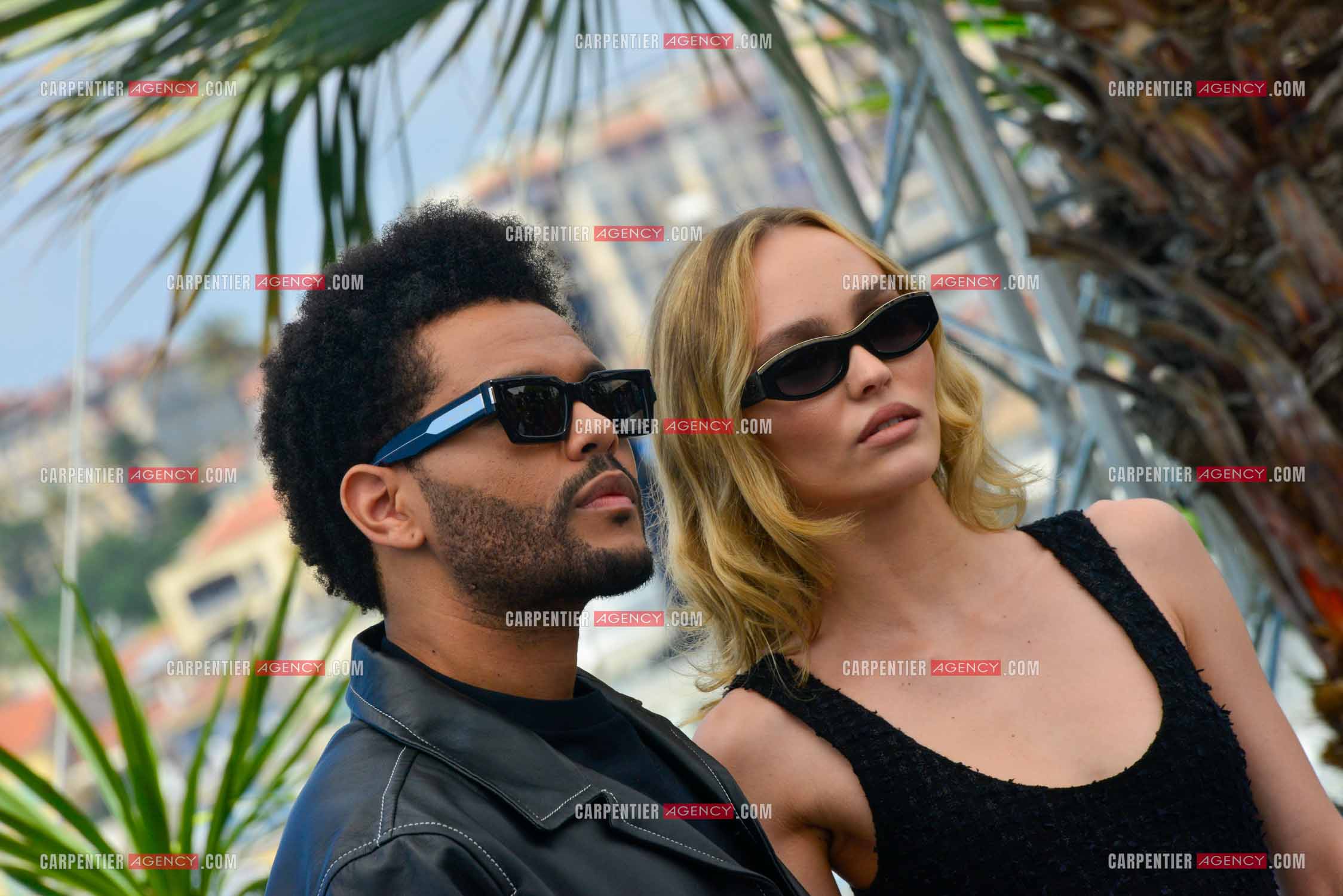 Lily-Rose Depp et The Weeknd au Festival de Cannes 2023 pour l'avant-première de The Idol.