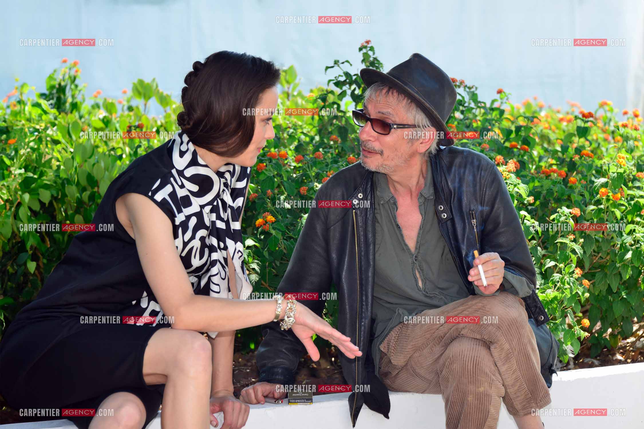 Festival de Cannes 2021. 74e édition du 6 au 17 juillet 2021. L'actrice Marion Cotillard et le réalisateur Leos Carax assistent à l'ouverture du festival et à la projection de son  film “ Annette “.