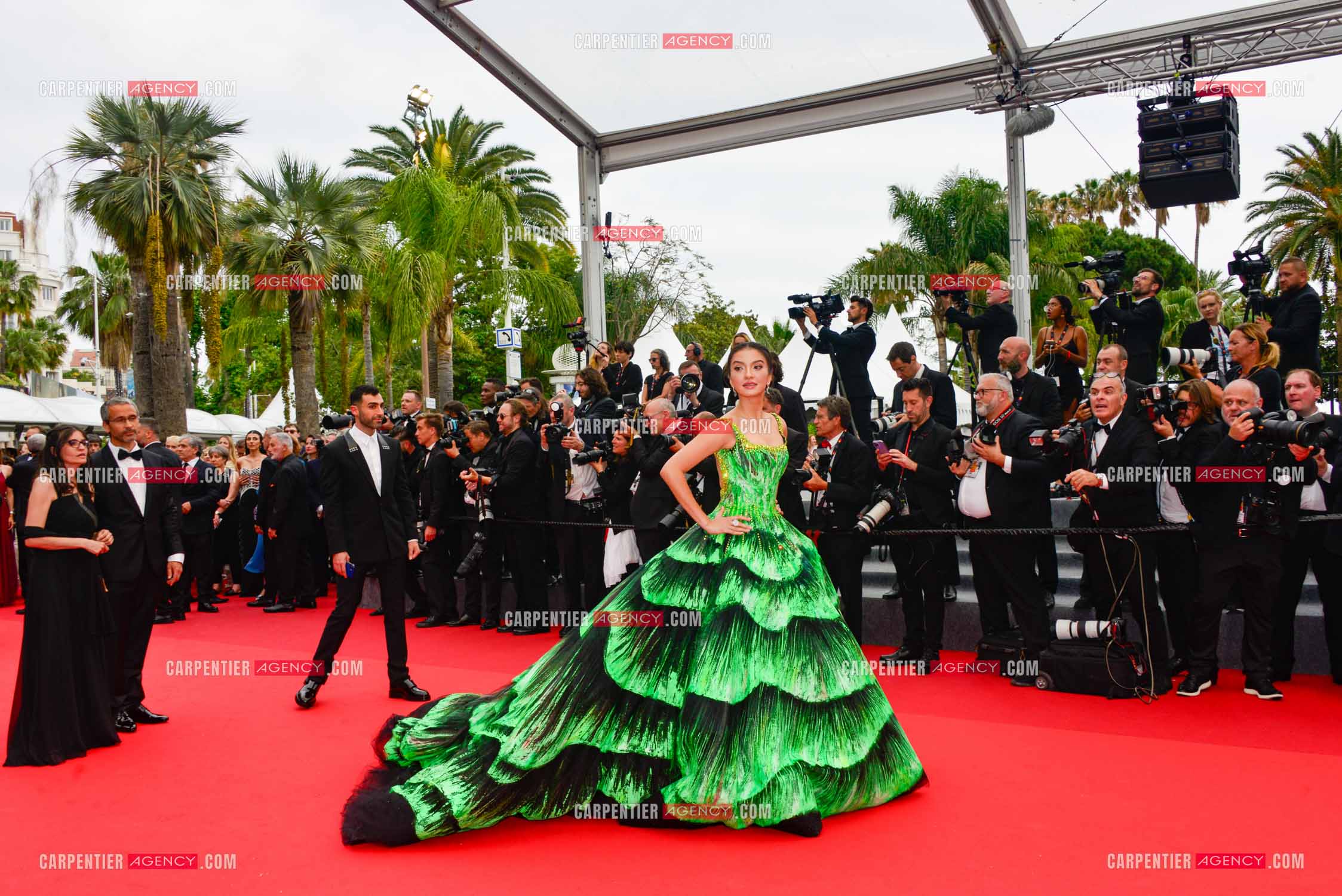 Festival de Cannes 2022. L'actrice indonésienne Raline Shah.