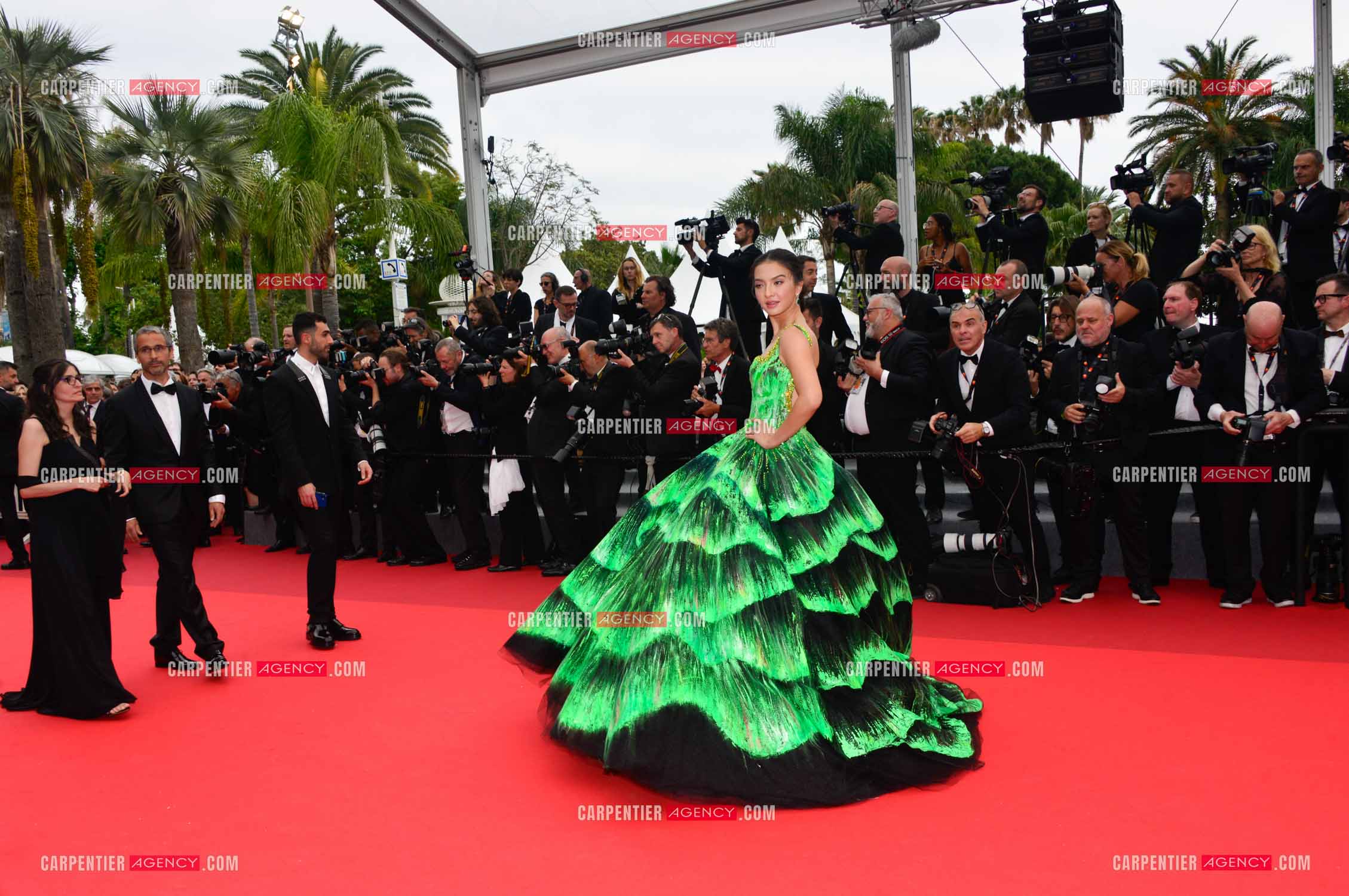 Festival de Cannes 2022. L'actrice indonésienne Raline Shah.