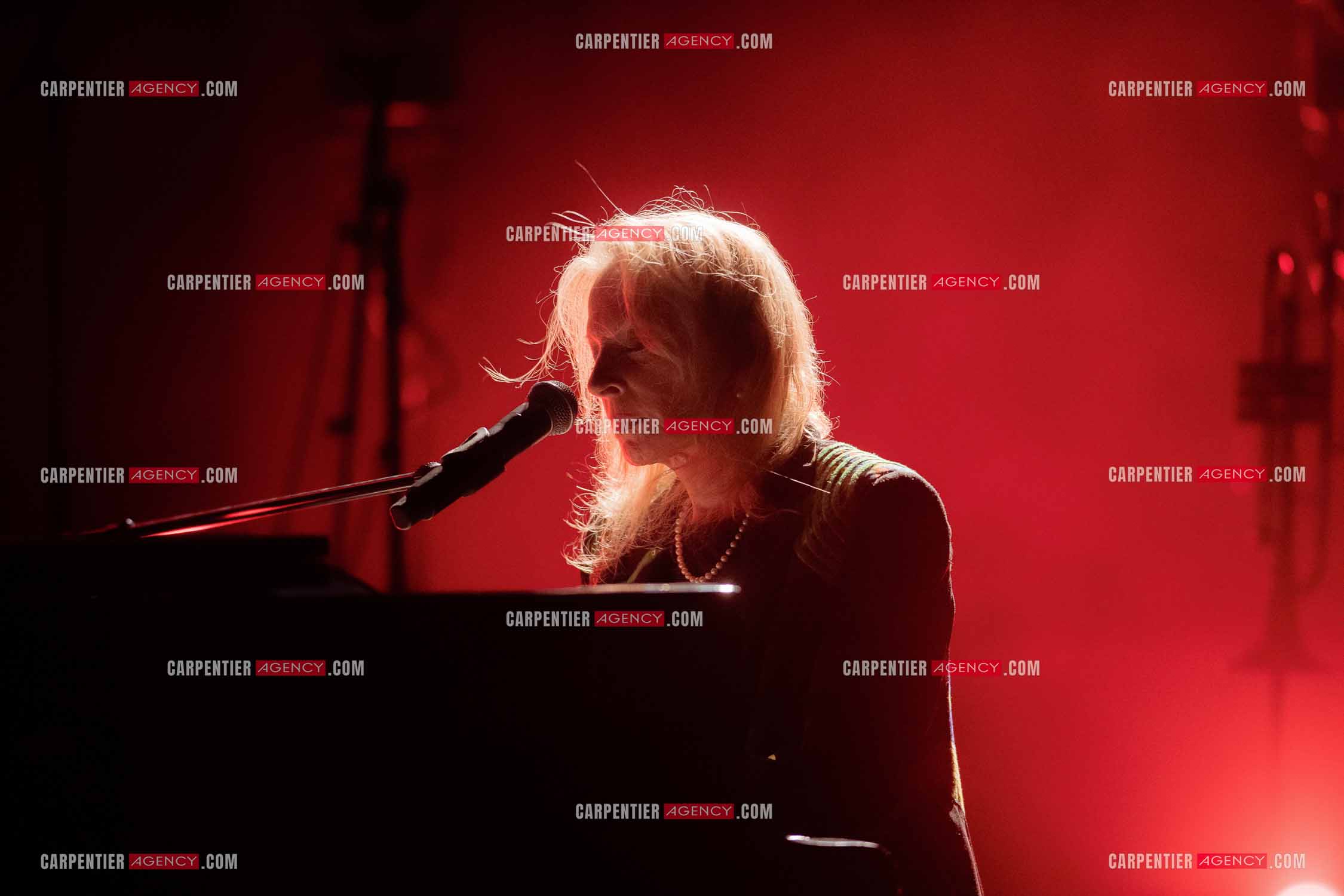 La chanteuse Véronique Sanson au festival de Ramatuelle pour sa dernière date de sa tournée d'été "Hasta Luego".      ( Exclusif )