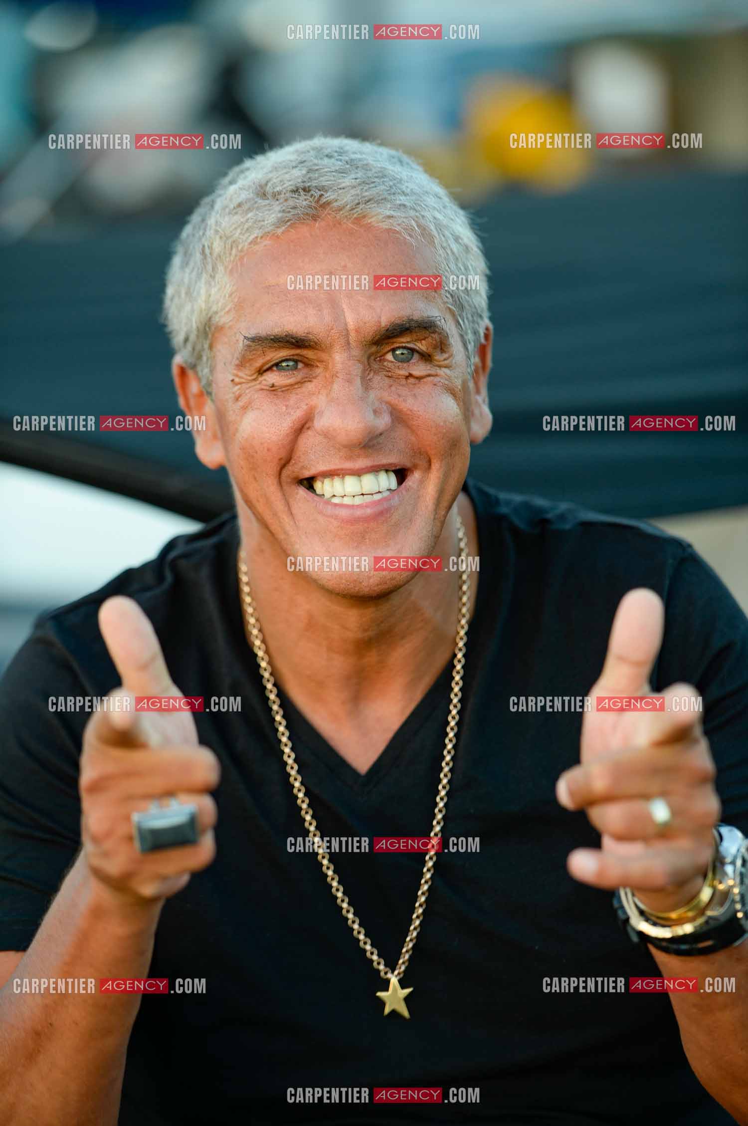 Portrait de l'acteur Samy Naceri.    ( Exclusif )