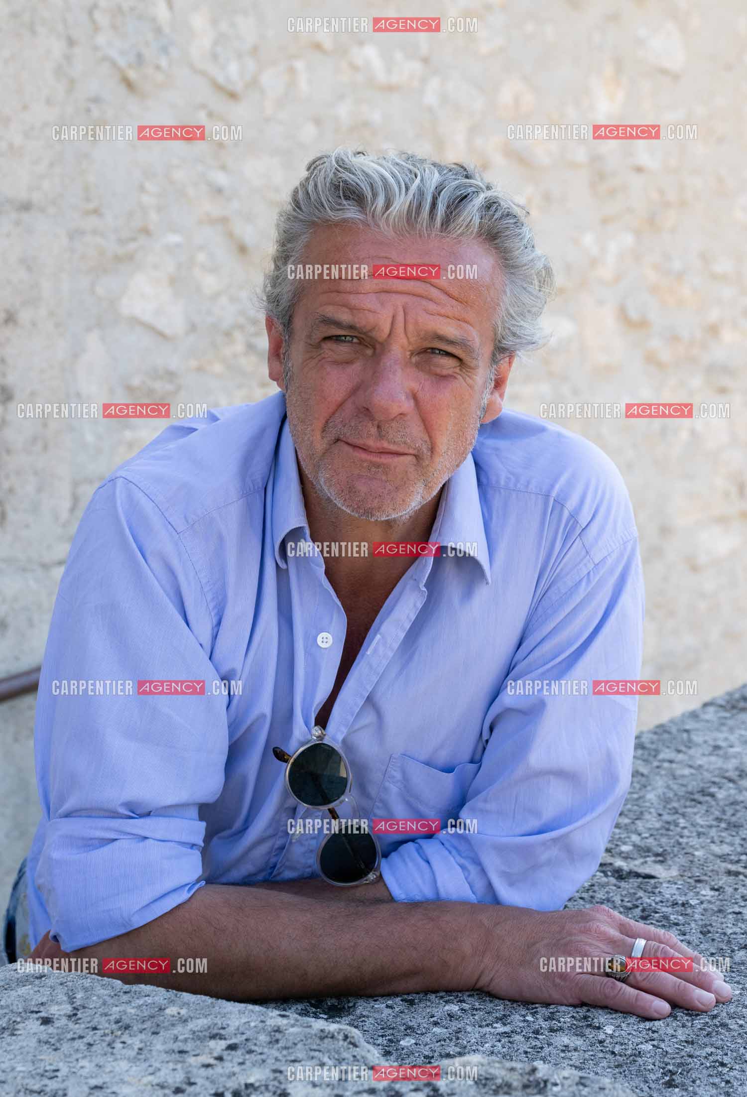 Portrait de l'acteur David Brécourt.  ( Exclusif )