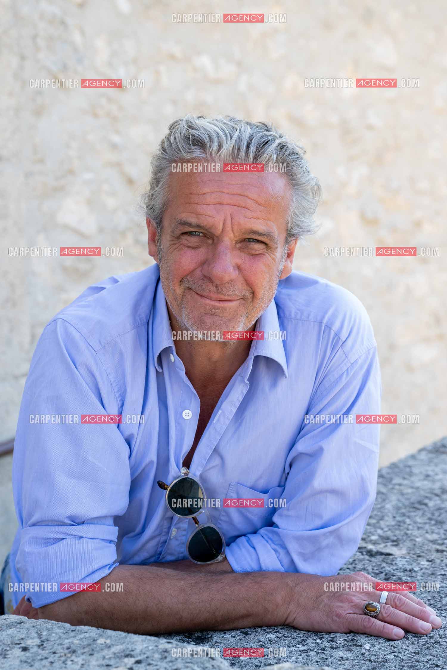 Portrait de l'acteur David Brécourt.  ( Exclusif )