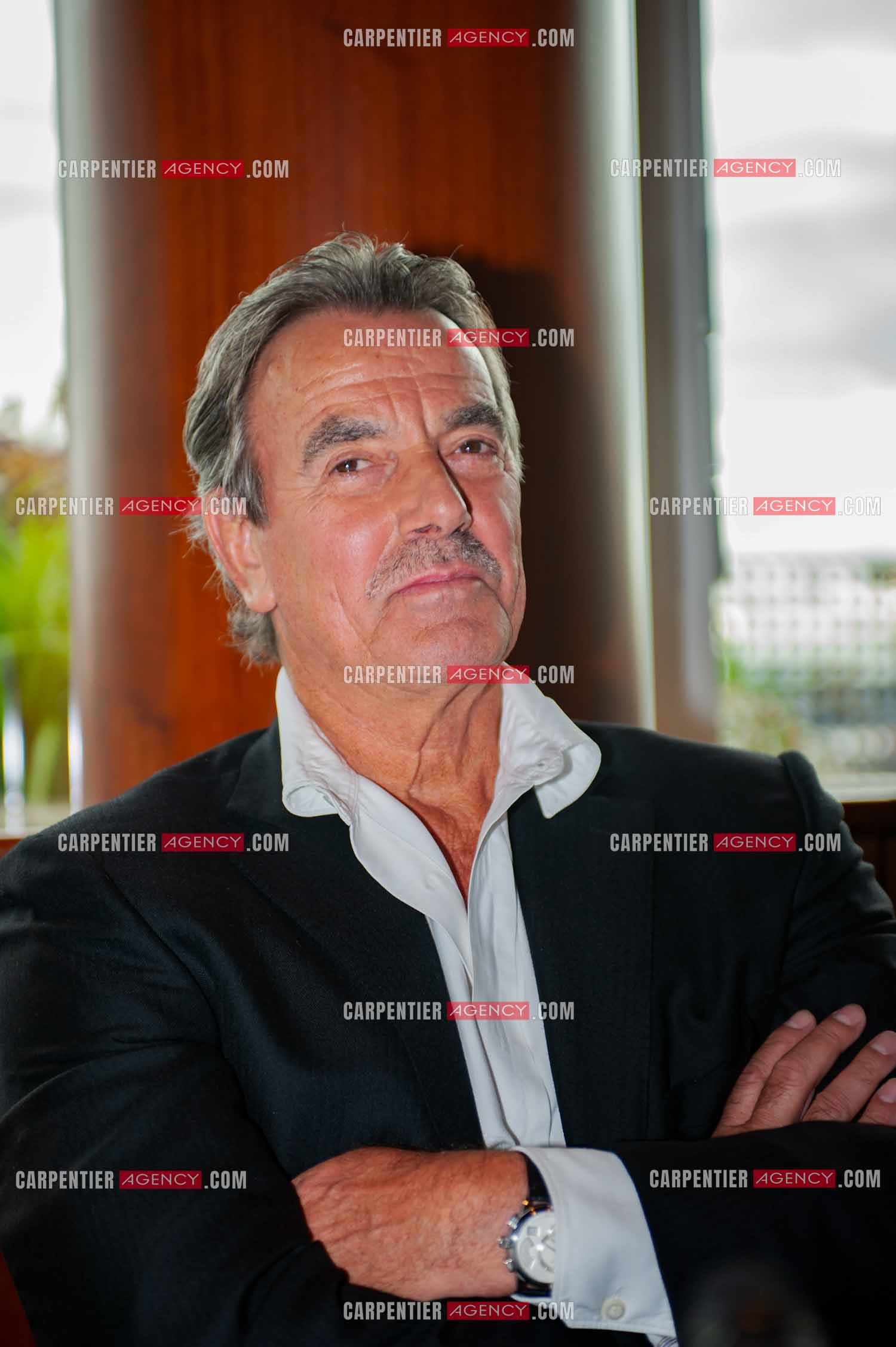 L'acteur Hans-Jörg Gudegast, dit Eric Braeden dans le rôle de Victor Newman pour la série “ LES FEUX DE L'AMOUR “.    ( Exclusif )
