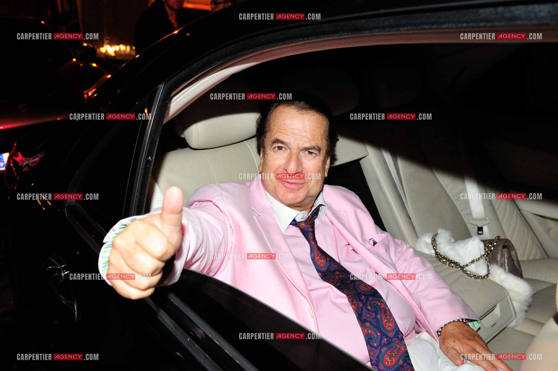 L'écrivain Paul-Loup Sulitzer.    ( Exclusif )