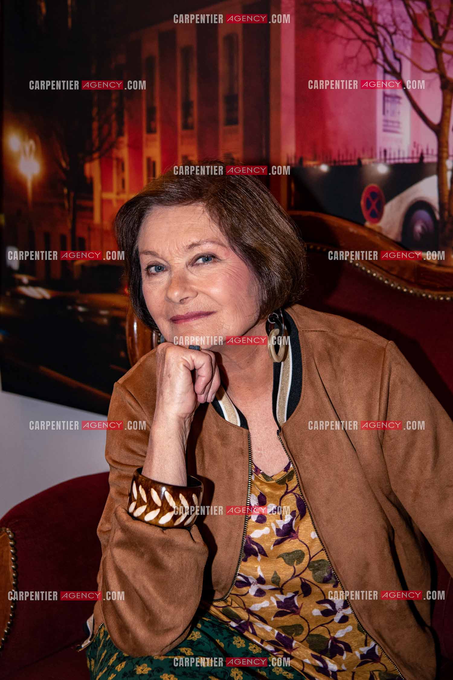 L'actrice Macha Méril au théâtre des Bernardines à Marseille.   ( Exclusif )