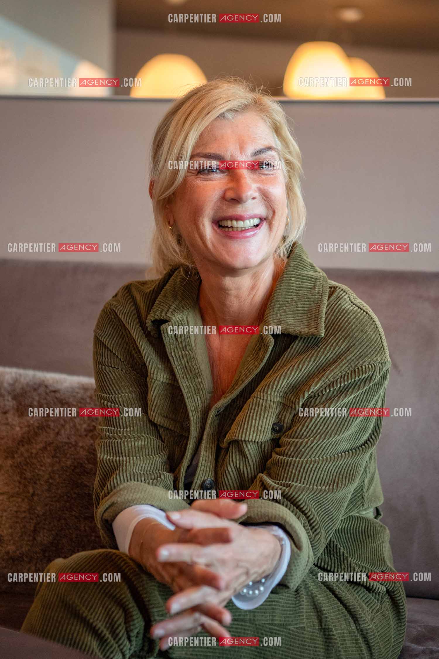 L'actrice Michèle Laroque.   ( Exclusif )