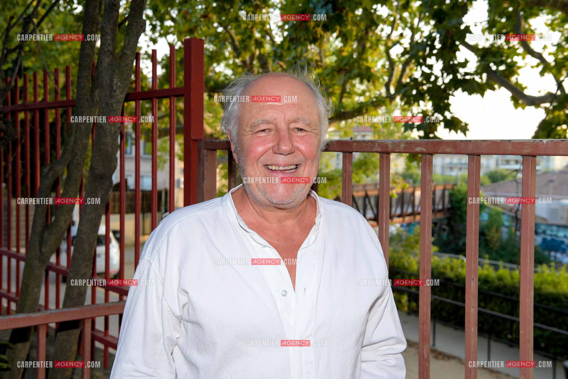 L'humoriste Marc Jolivet au parc Jourdan d'Aix en Provence.        ( Exclusif )