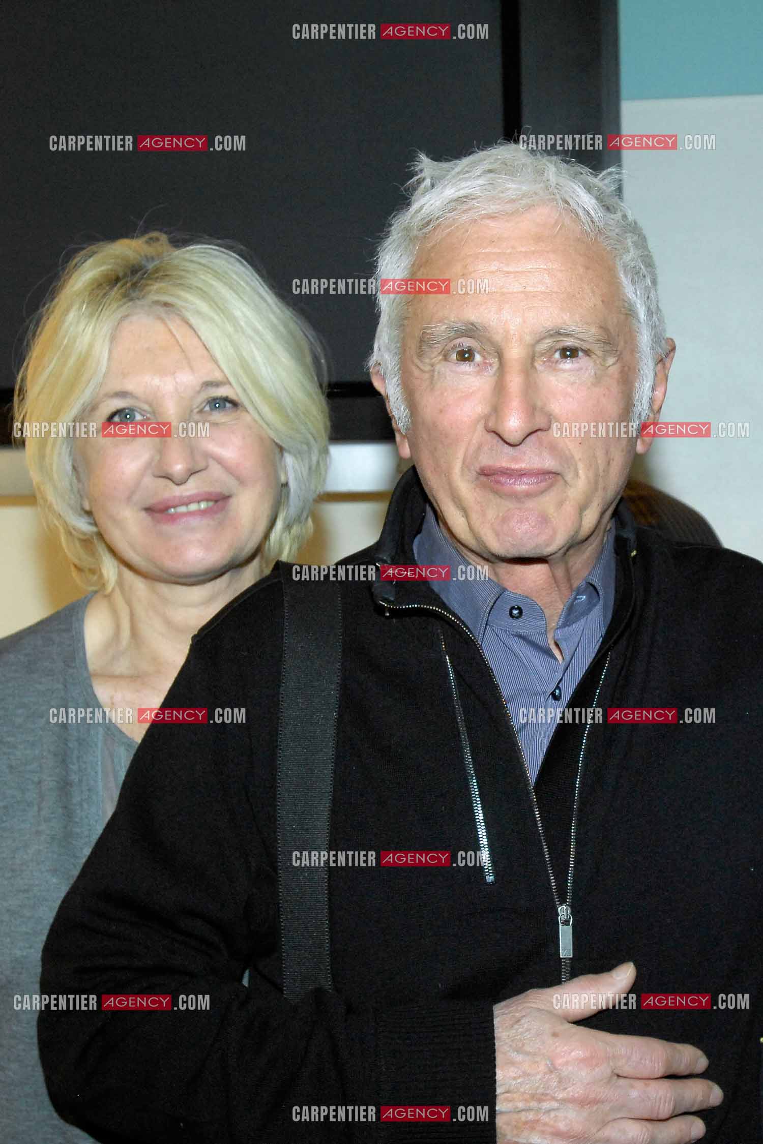 Le chanteur Marcel Amont et sa femme Marlène.  ( Exclusif )