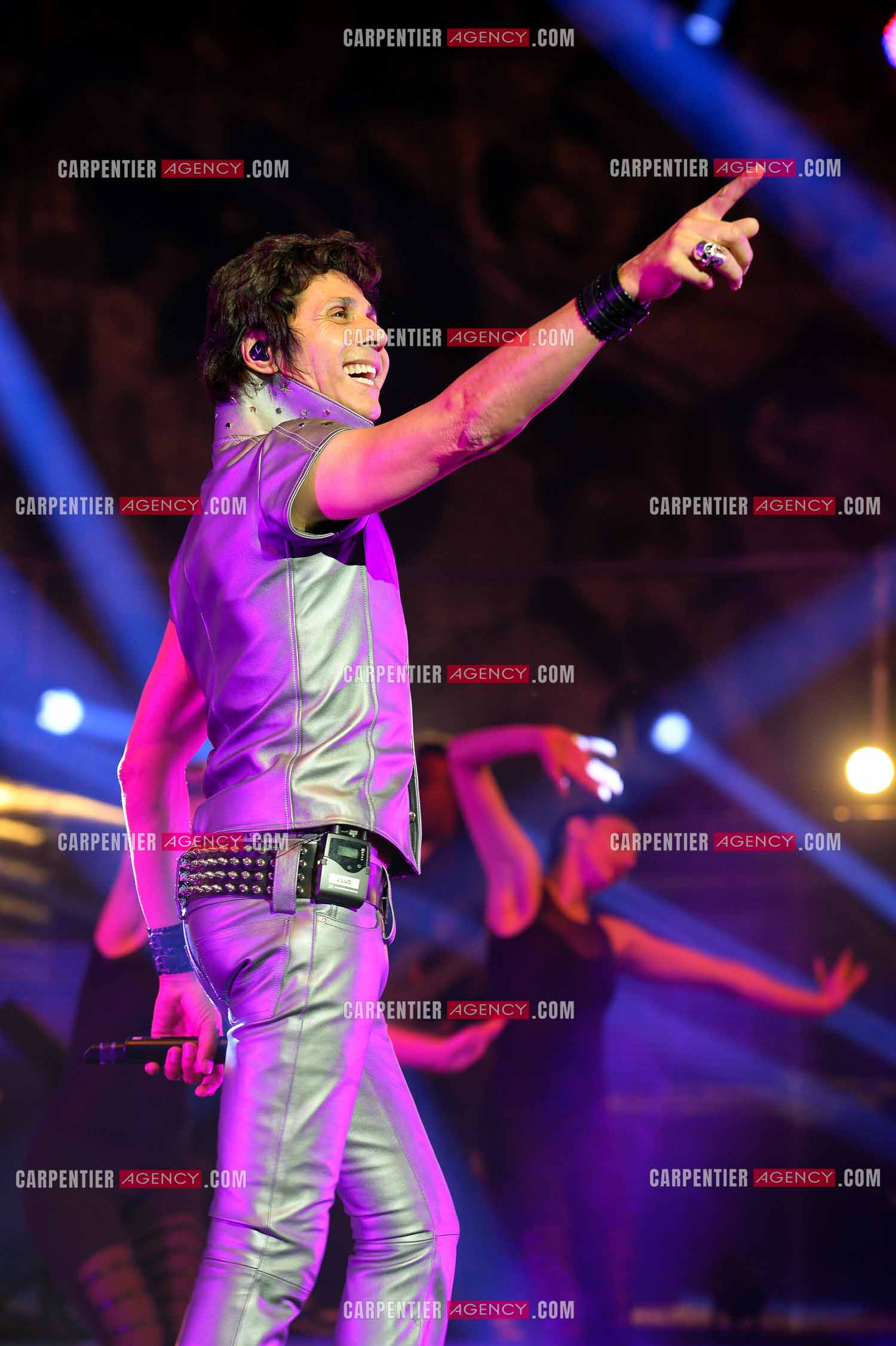 Le chanteur Jean-Luc Lahaye en concert. Artiste de la tournée STARS 80.        ( Exclusif )