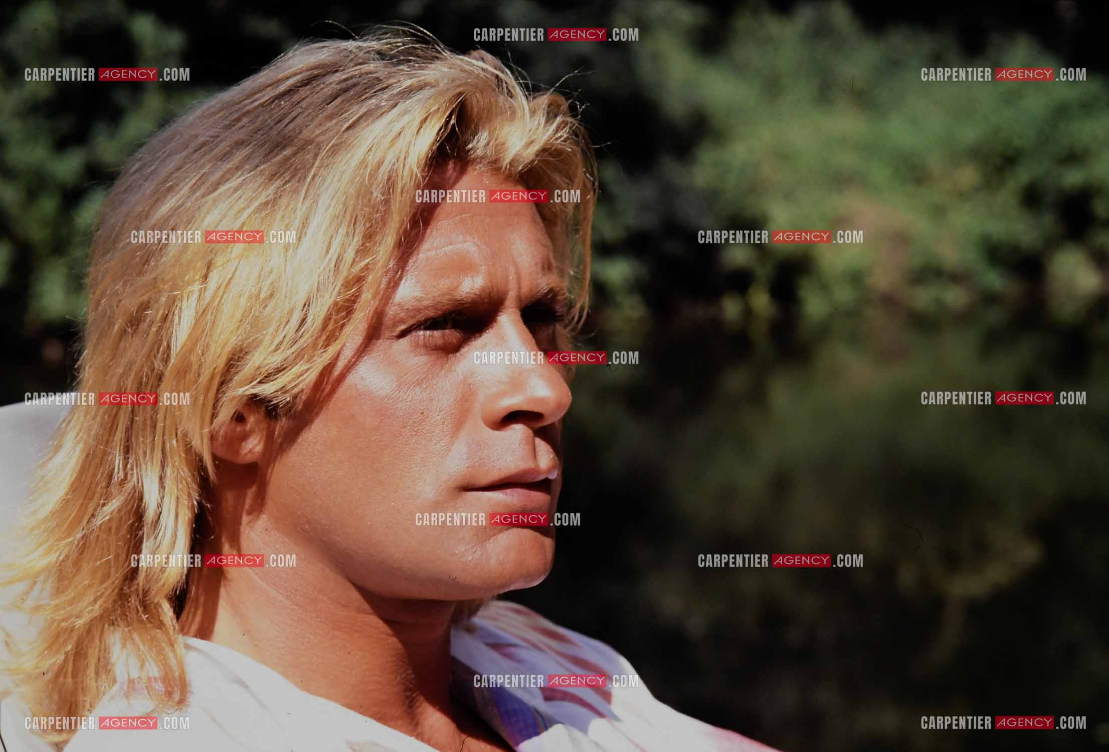 Le chanteur Jean-Pierre François en 1990.  ( Exclusif )