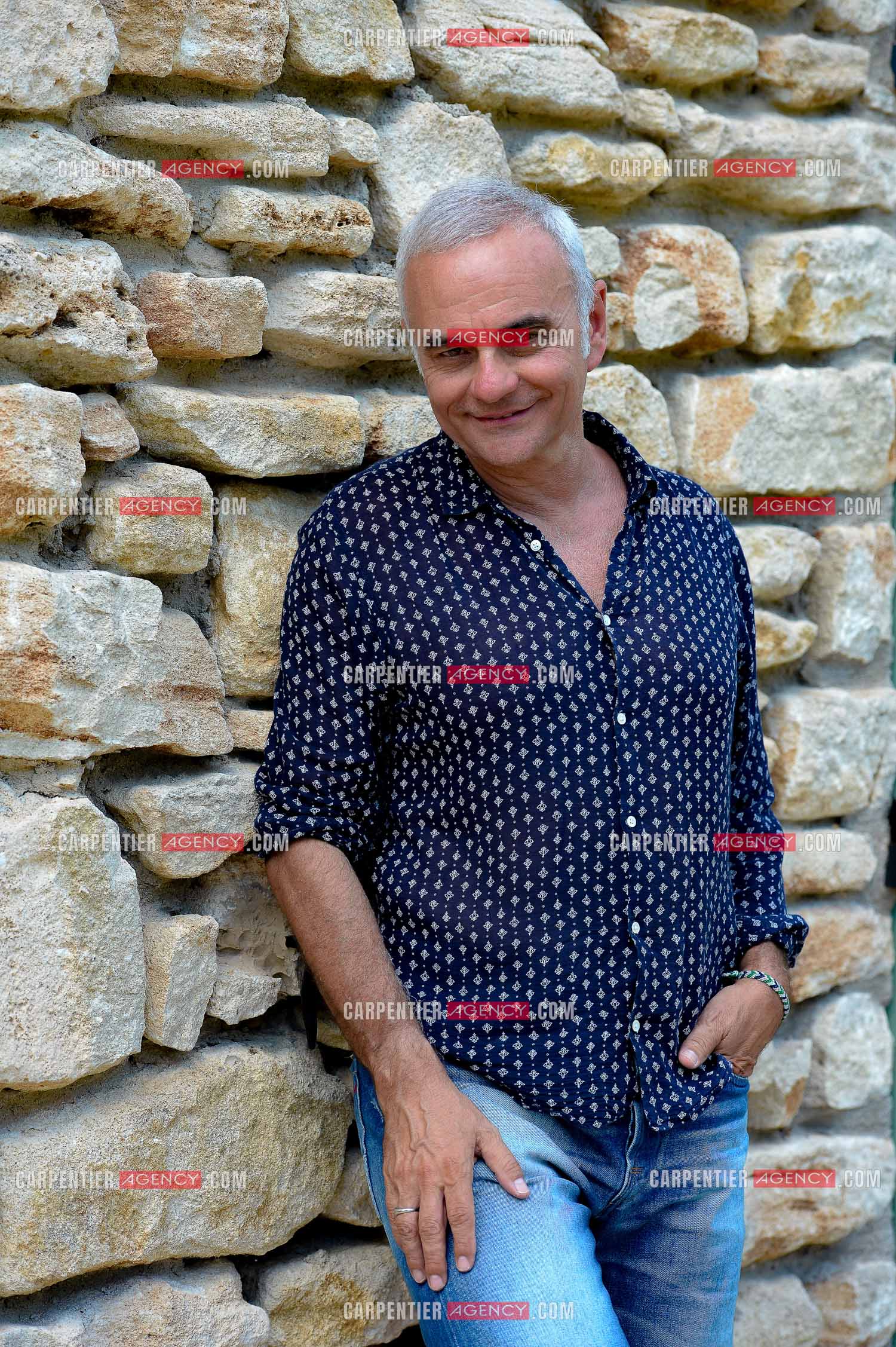 Le chanteur Jean-Pierre Mader  interprète du titre “ Macumba “ lors de la tournée Stars 80.     ( Exclusif )