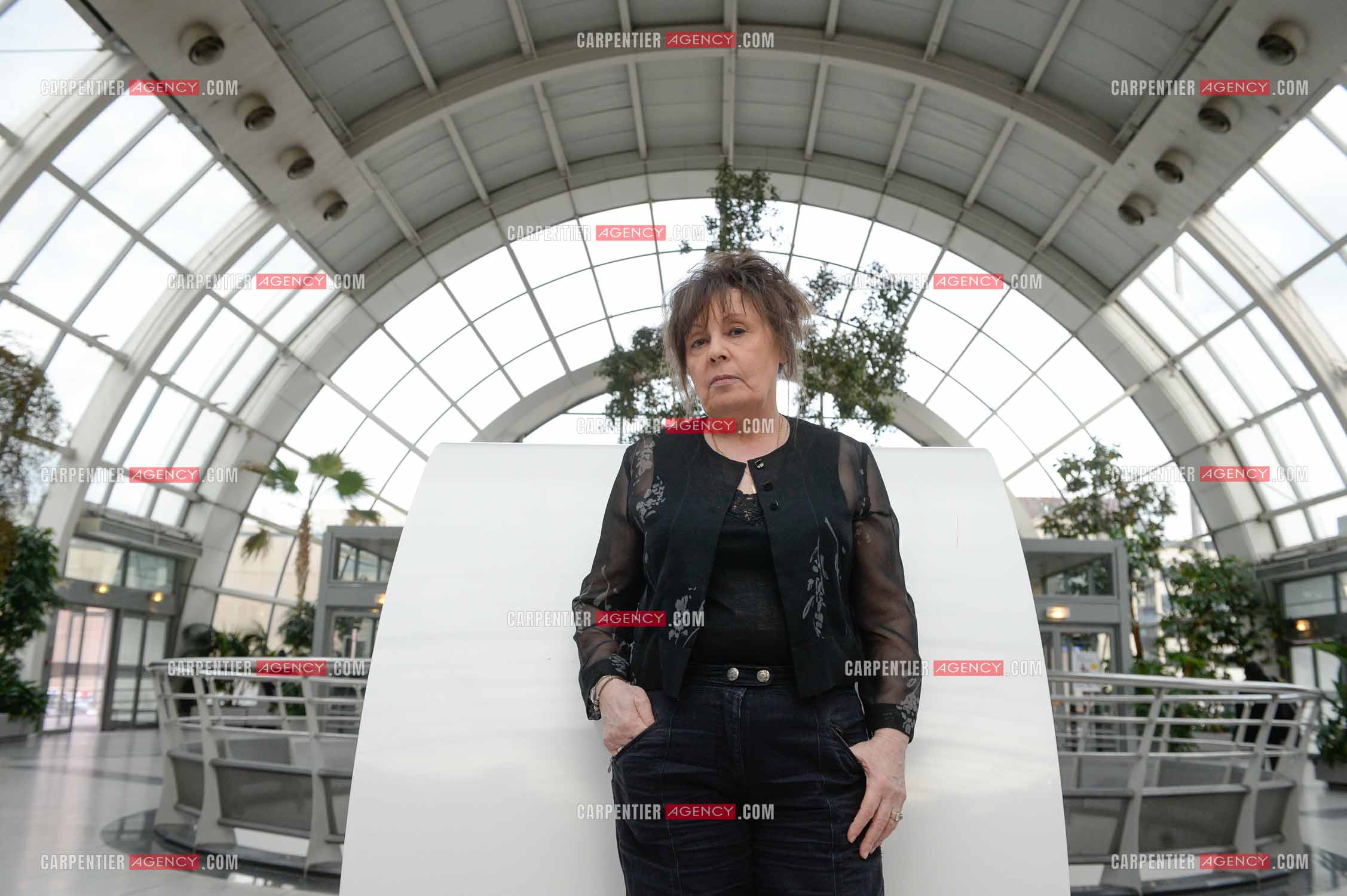 La chanteuse Georgette Lemaire. ( Exclusif )