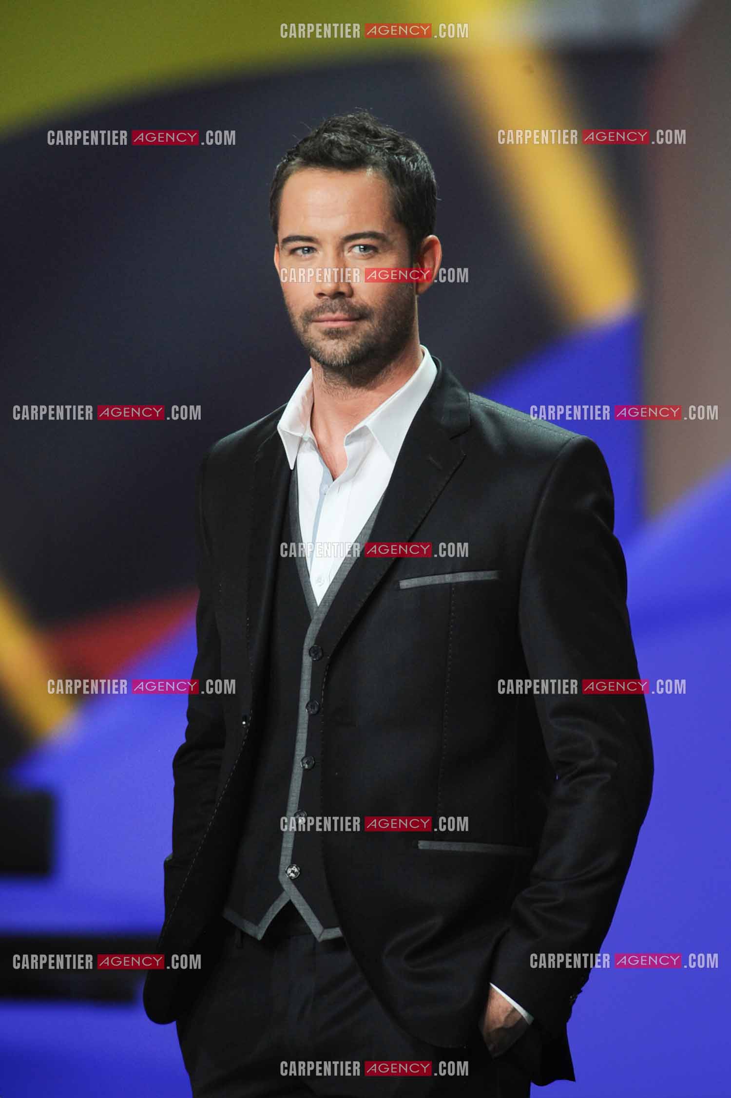28e cérémonie des Victoires de la musique le 8 février 2013 au Zénith de Paris. Le chanteur Émmanuel Moire.