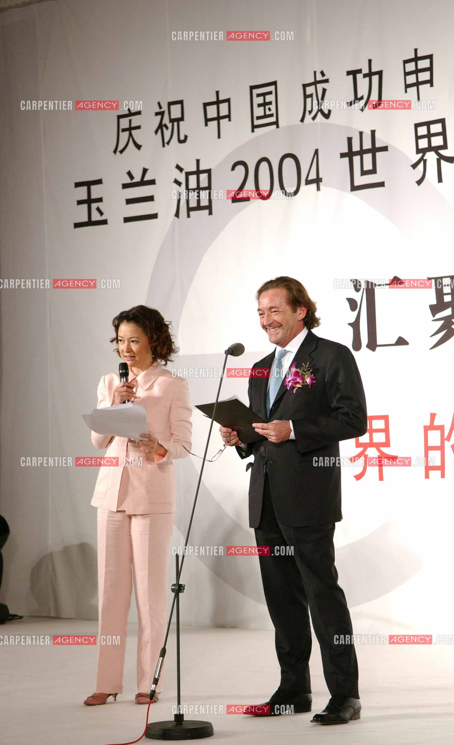 Gérald Marie Président de Elite Model Management lors de la finale internationale à Singapour.   ( Exclusif )