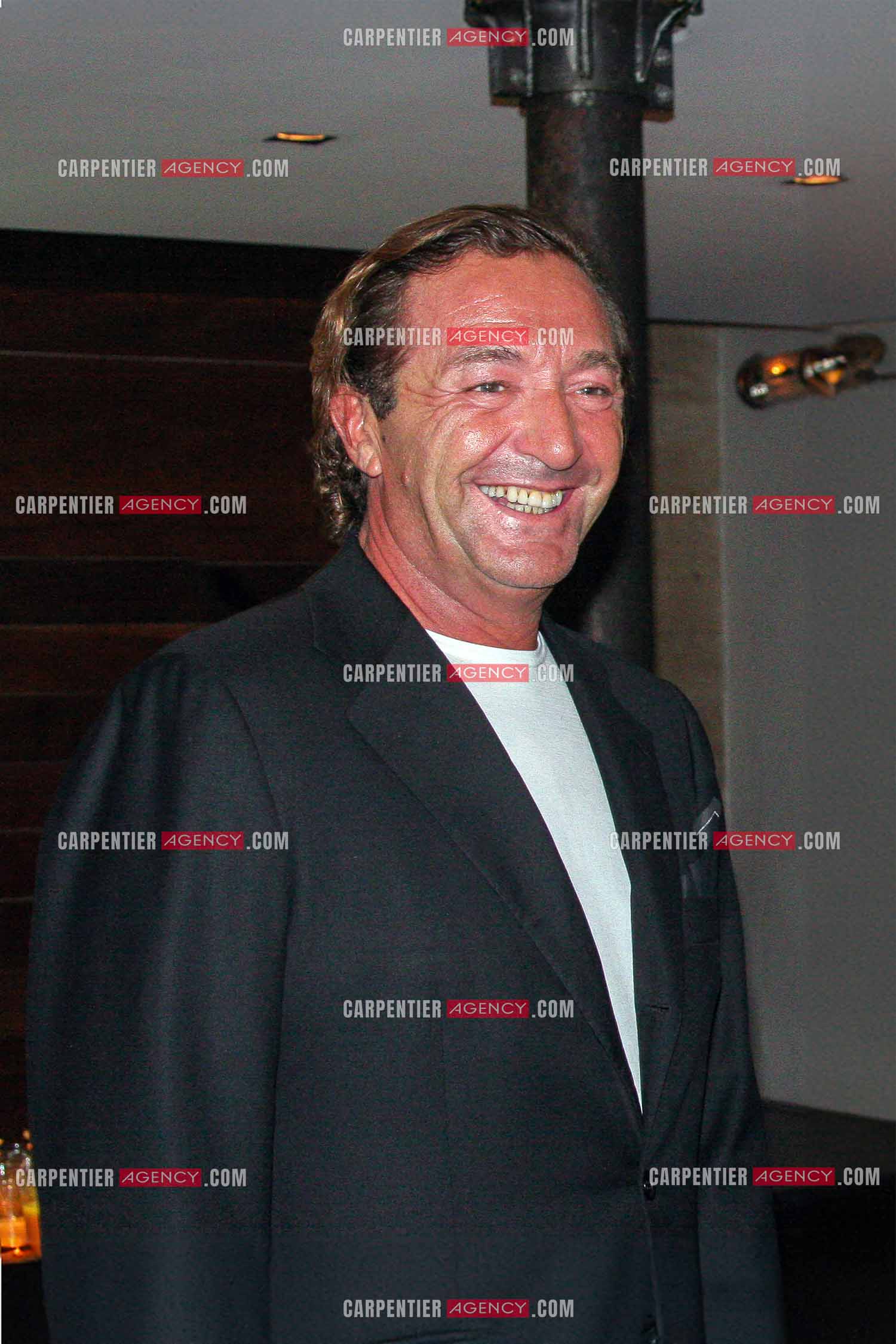 Gérald Marie Président de Elite Model Management lors de la finale française à Paris en 2005.   ( Exclusif )