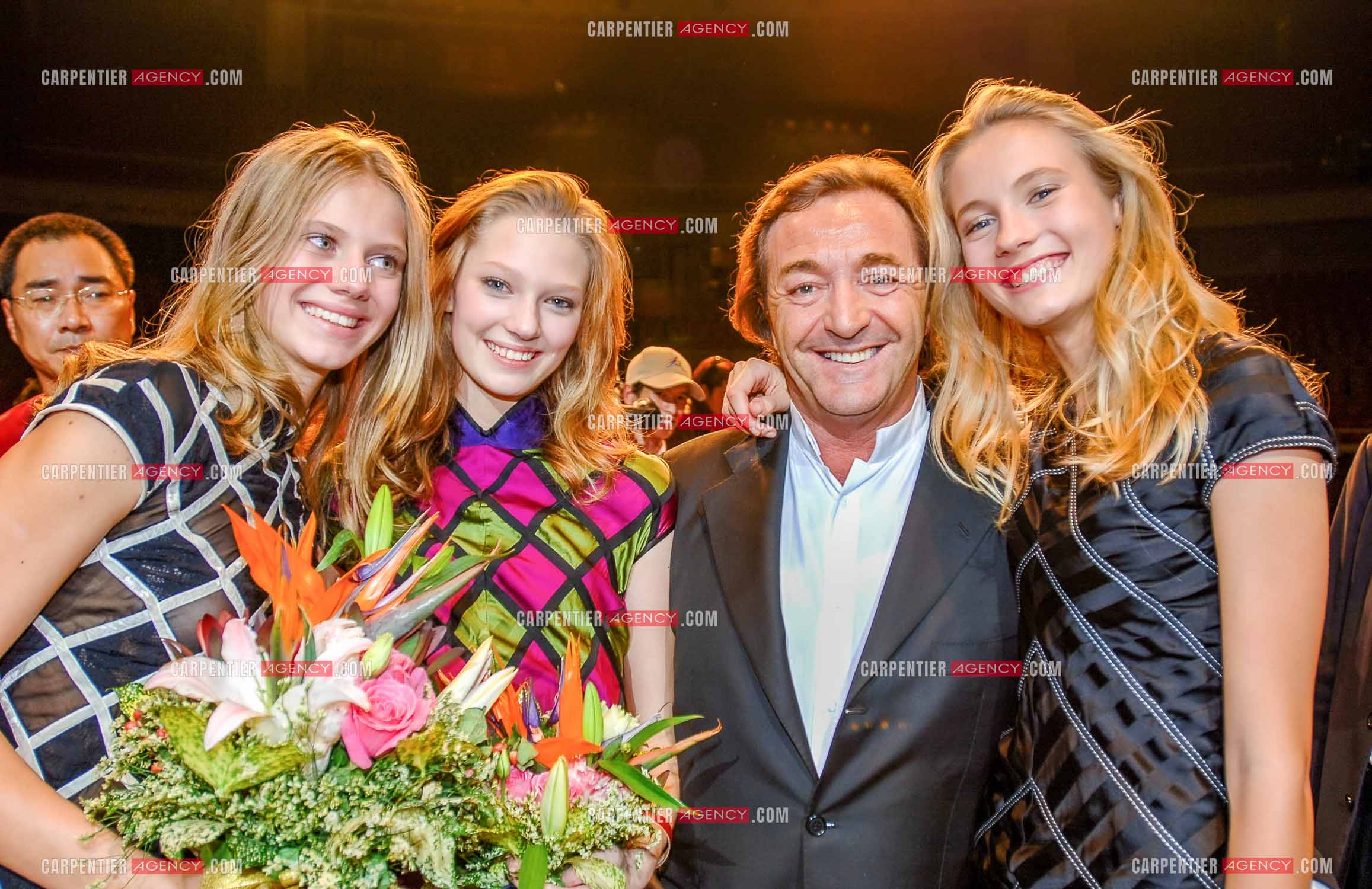 Gérald Marie Président de Elite Model Management lors de la finale internationale à Shanghai. Pour la première fois, c'est une française Charlotte Belliard (Charlotte Di Calypso) qui remporte de la finale internationale à Shanghai.   ( Exclusif )