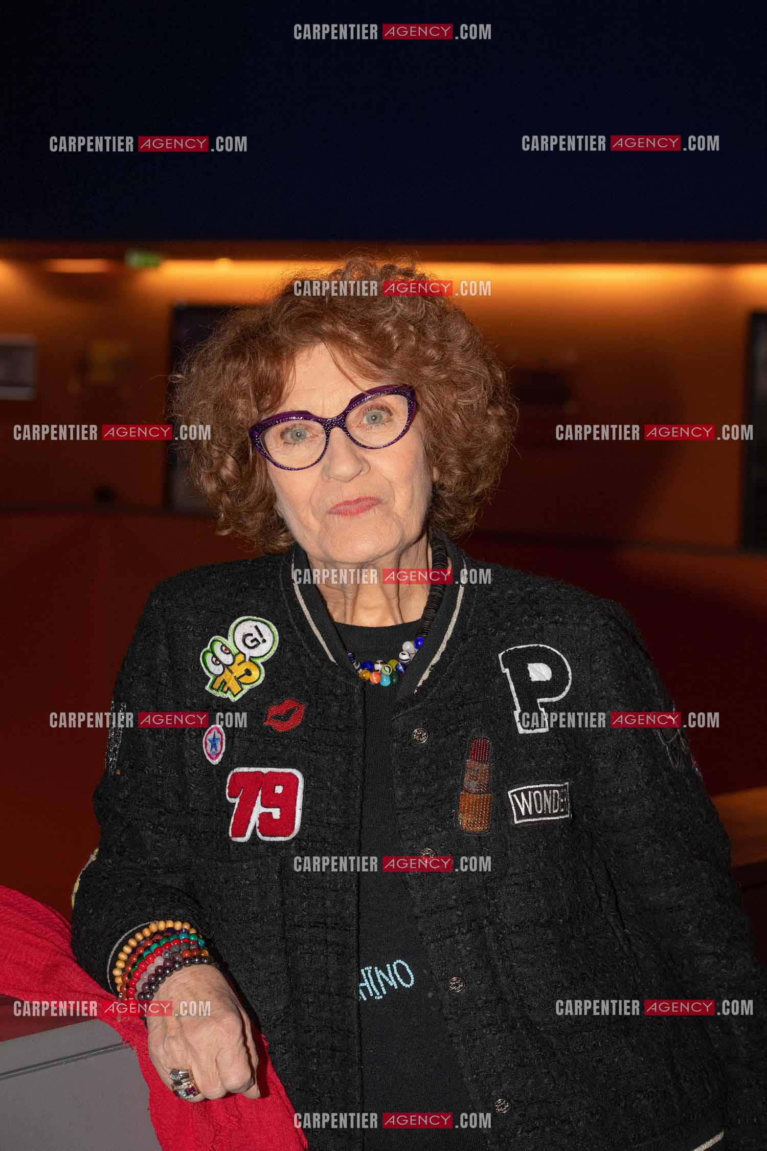 L'actrice Andréa Ferréol en avant première pour le film “ CHOEUR de ROCKERS “ au Six N’Étoiles de Six-Fours-les-Plages.   ( Exclusif )
