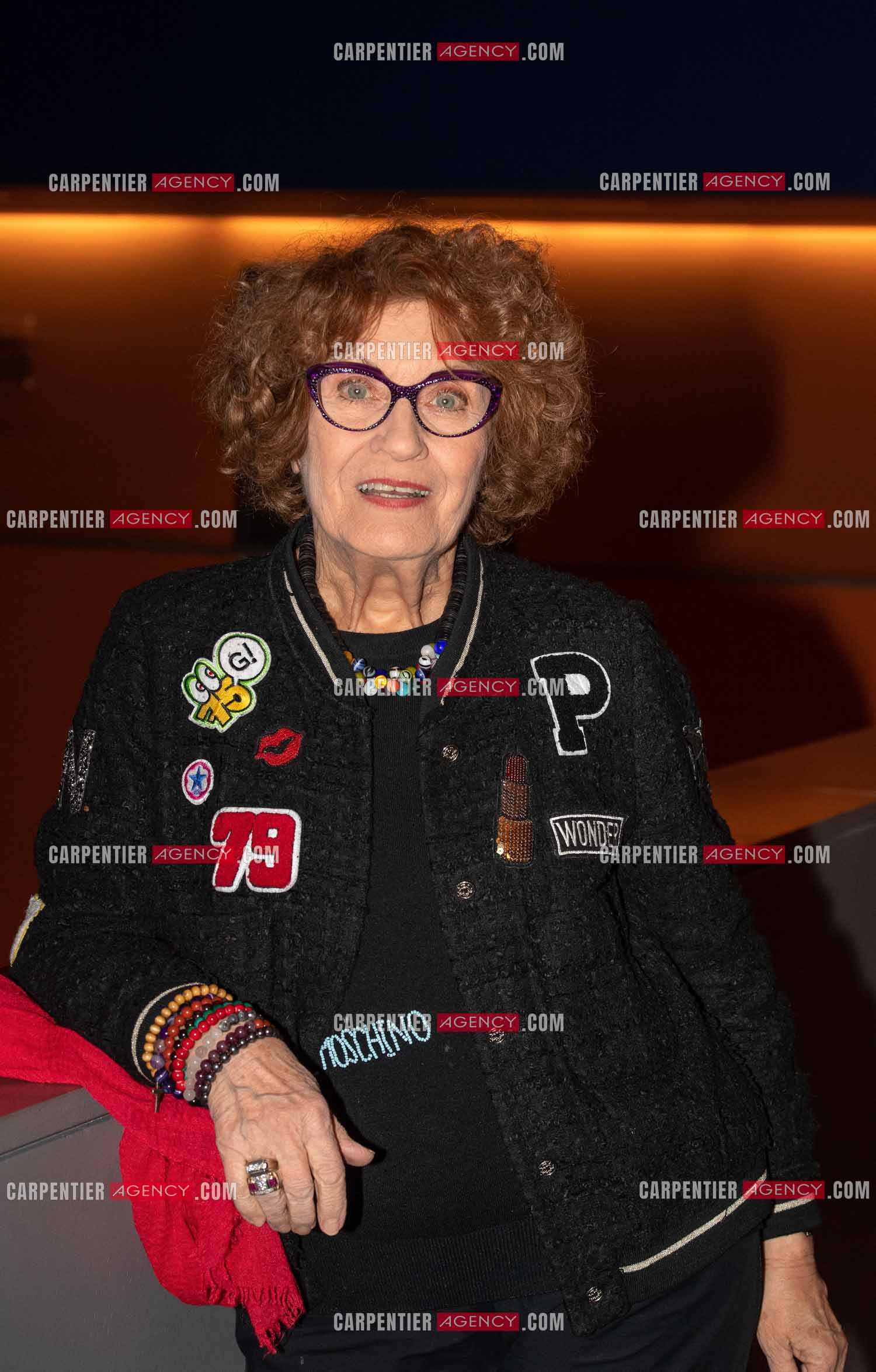 L'actrice Andréa Ferréol en avant première pour le film “ CHOEUR de ROCKERS “ au Six N’Étoiles de Six-Fours-les-Plages.   ( Exclusif )