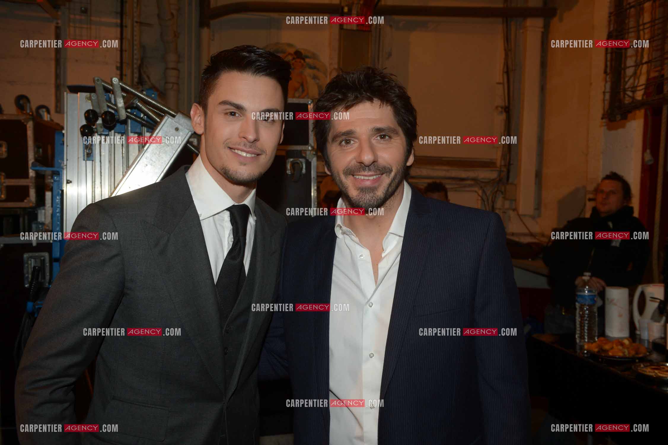 Baptiste Giabiconi et Patrick Fiori.    ( Exclusif )