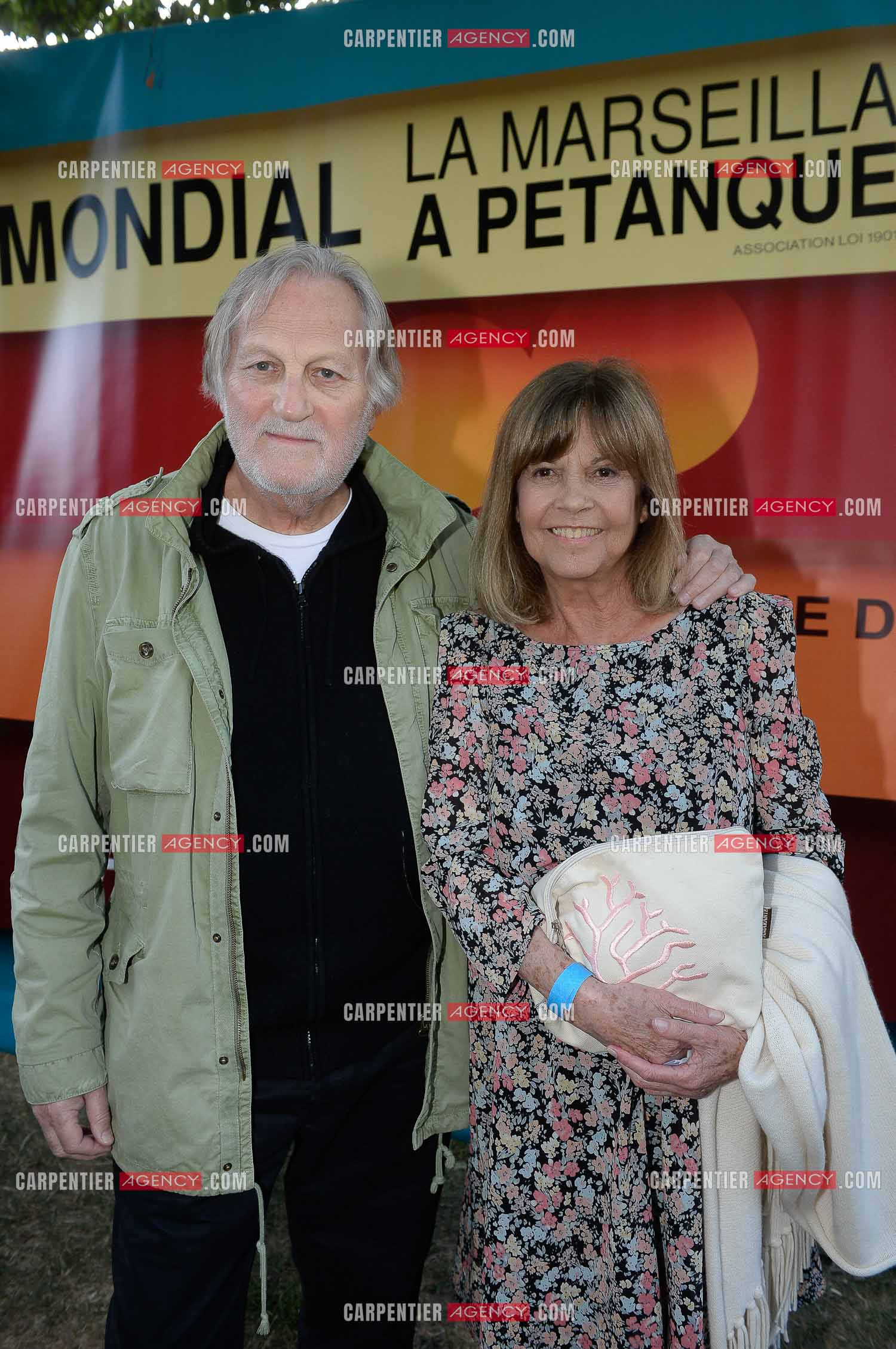 La chanteuse Chantal Goya et son mari Jean-Jacques Debout.