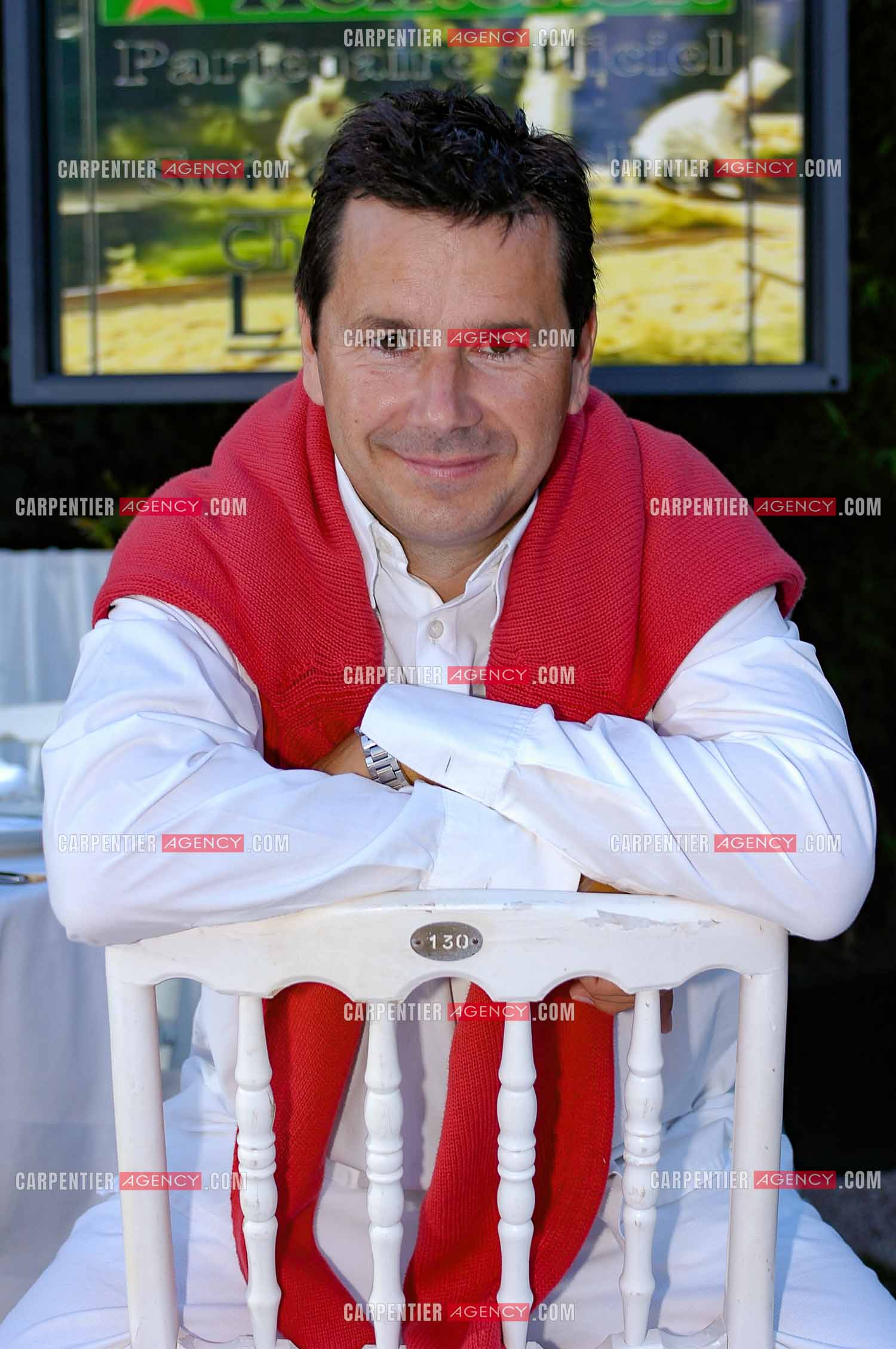 Le restaurateur Christophe Leroy.   ( Exclusif )