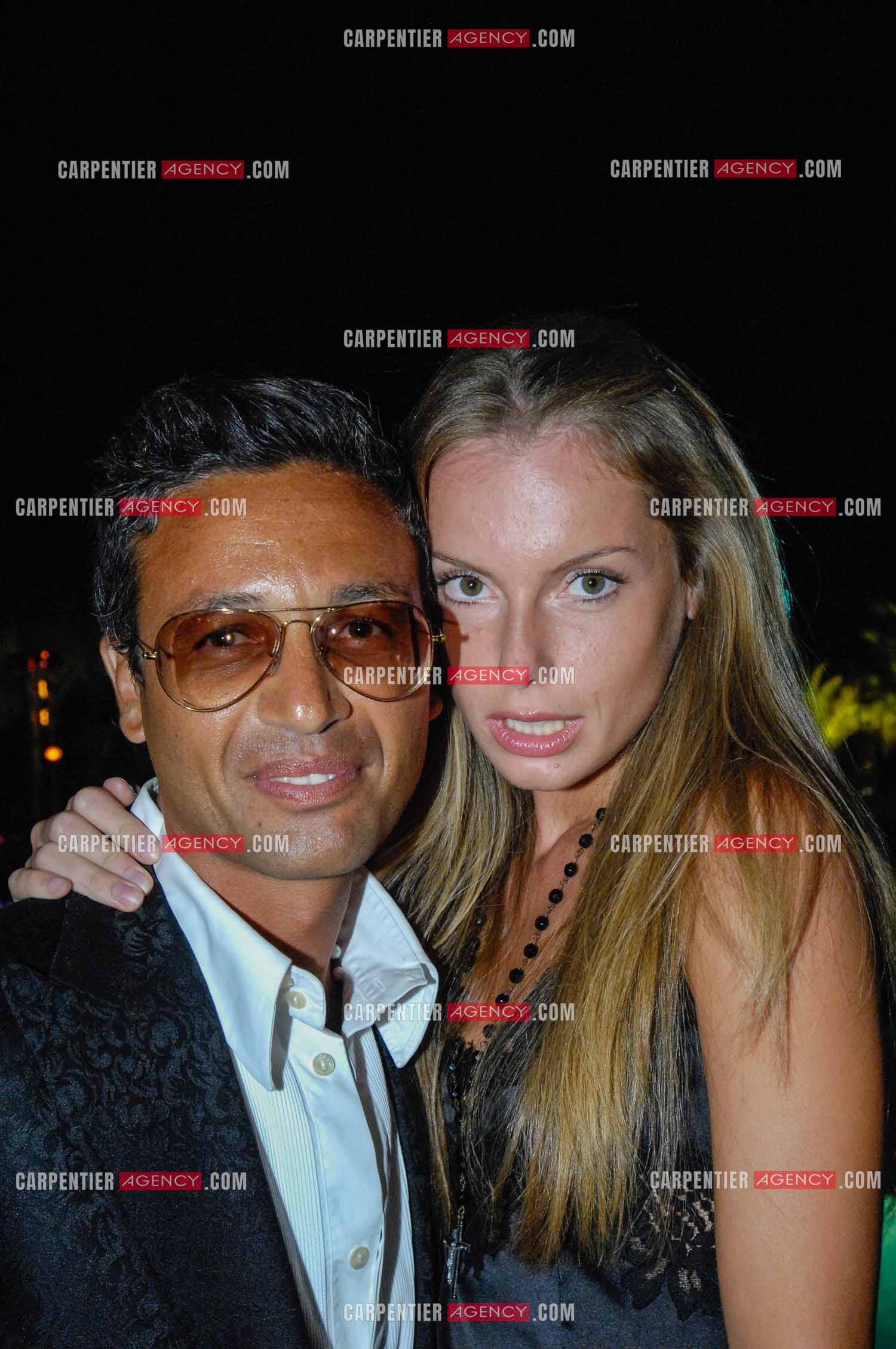 L'homme d'affaires Omar Harfouch et sa compagne.    ( Exclusif )