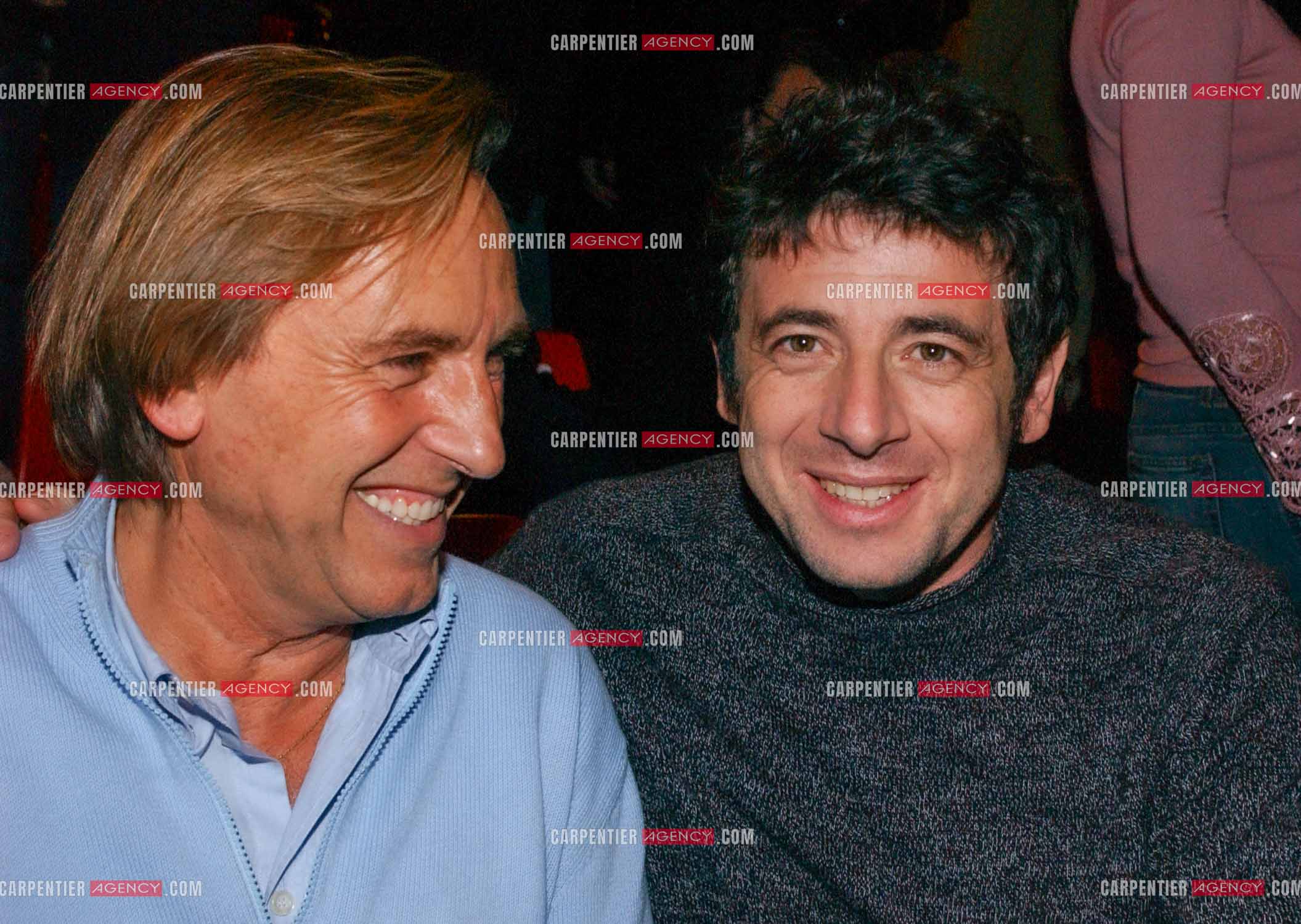 Patrick Bruel et Alexandre Arcady.  ( Exclusif )