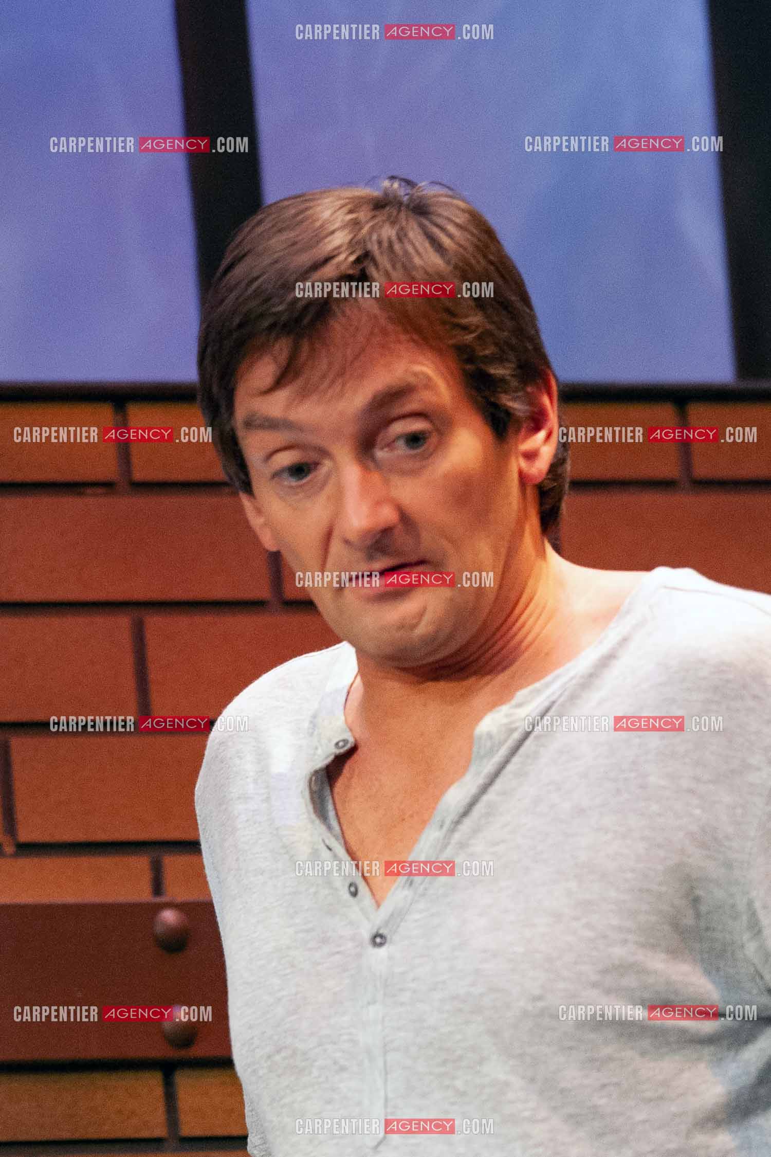 Portrait de l'humoriste Pierre Palmade.