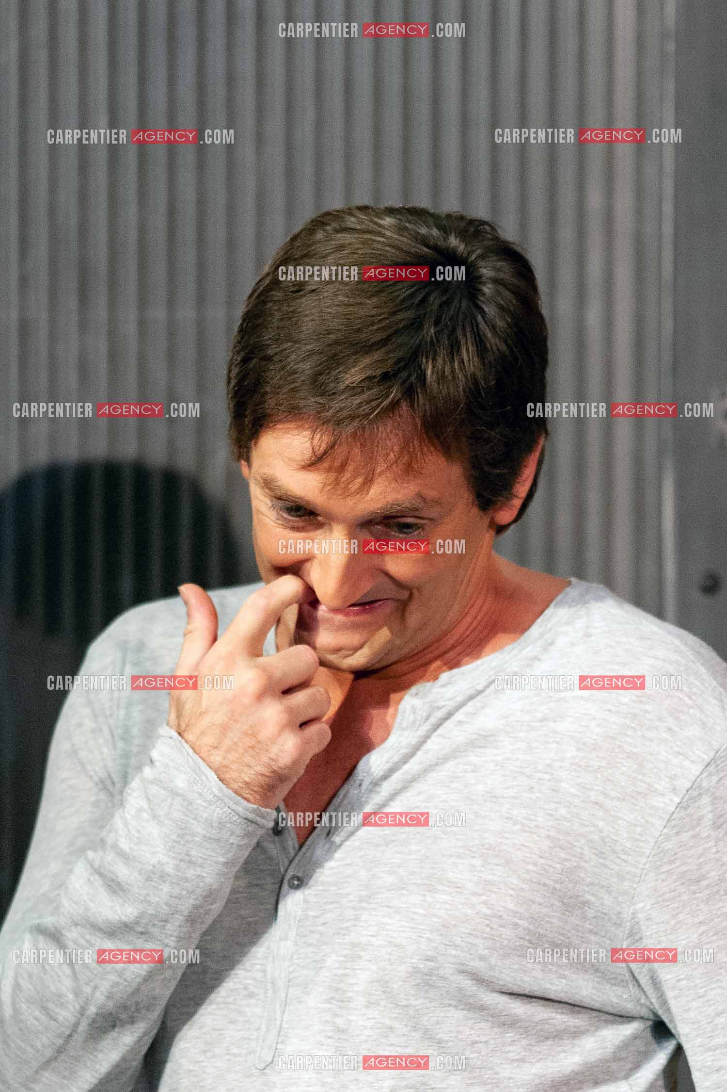 Portrait de l'humoriste Pierre Palmade.