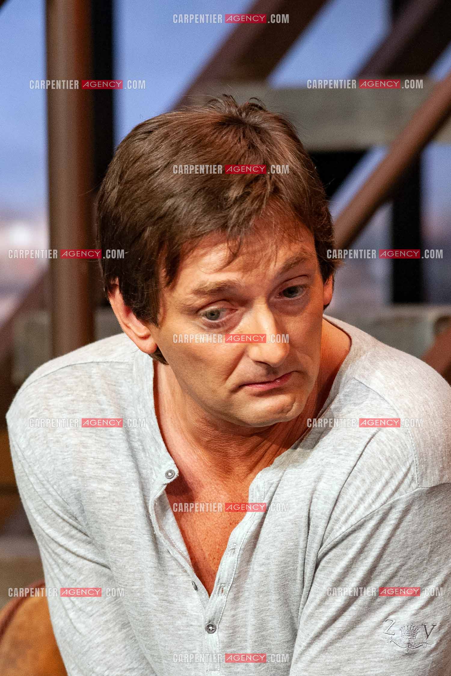 Portrait de l'humoriste Pierre Palmade.