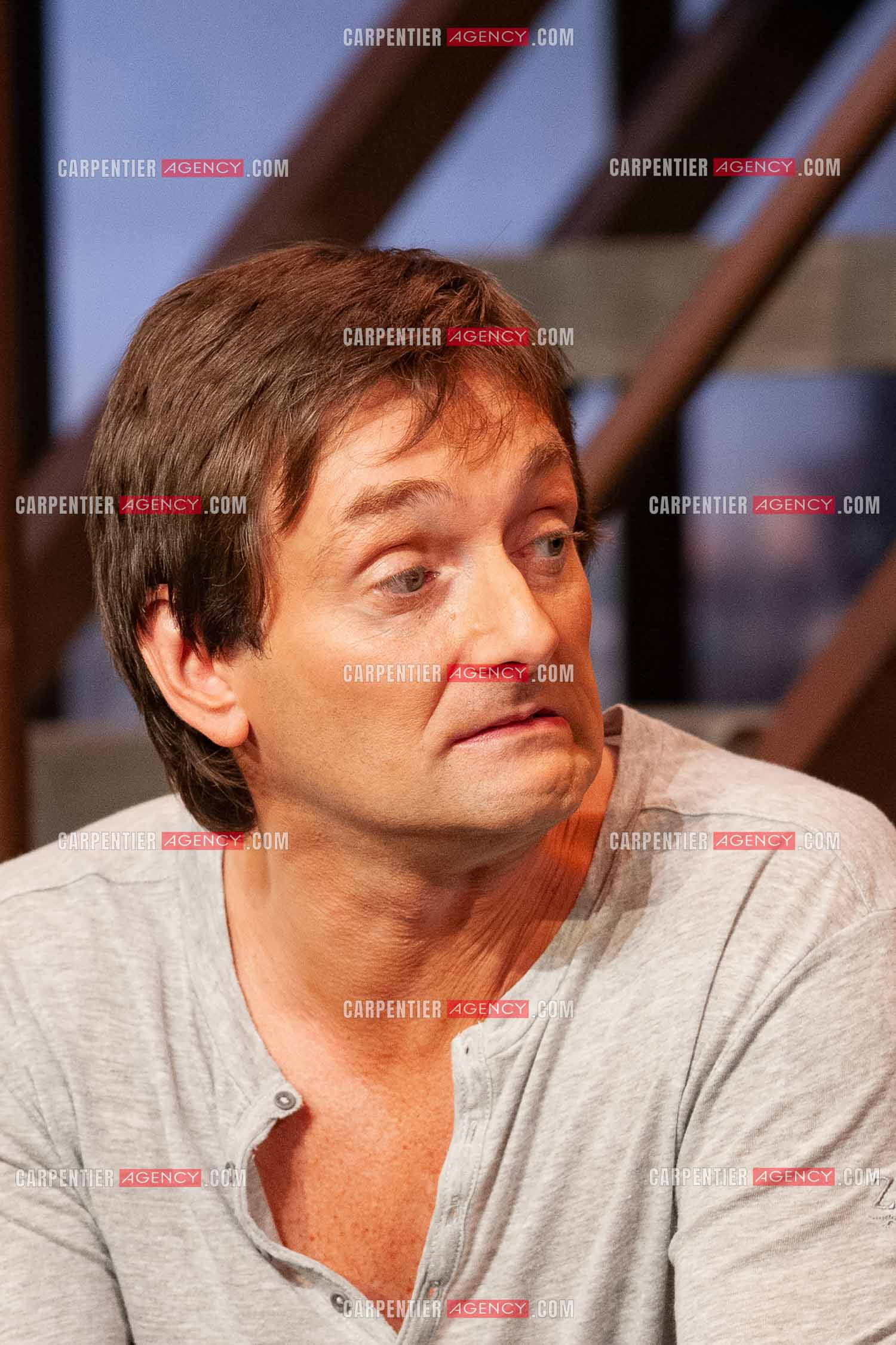 Portrait de l'humoriste Pierre Palmade.