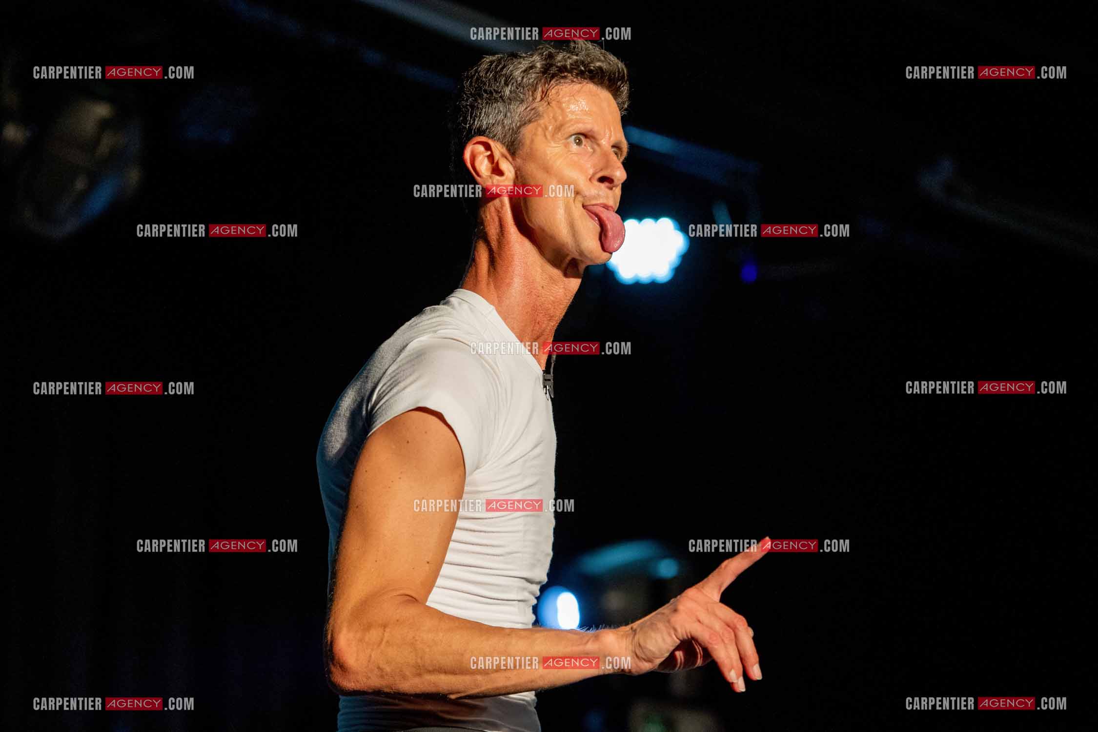 COTTET-MOINE Patrik l'humoriste visuel au théâtre Daudet de Six Fours les Plages.   ( Exclusif )