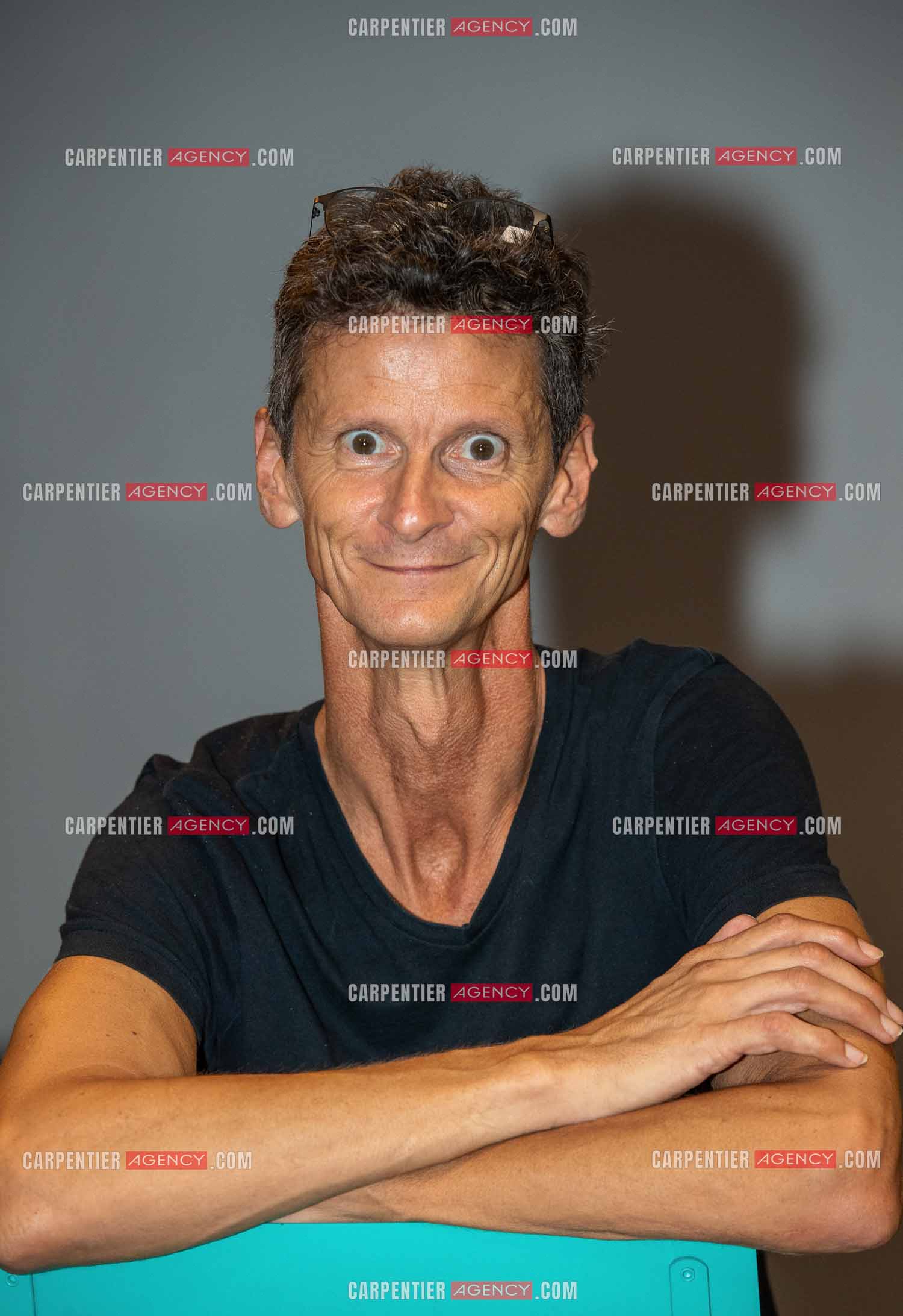 COTTET-MOINE Patrik l'humoriste visuel au théâtre Daudet de Six Fours les Plages.   ( Exclusif )