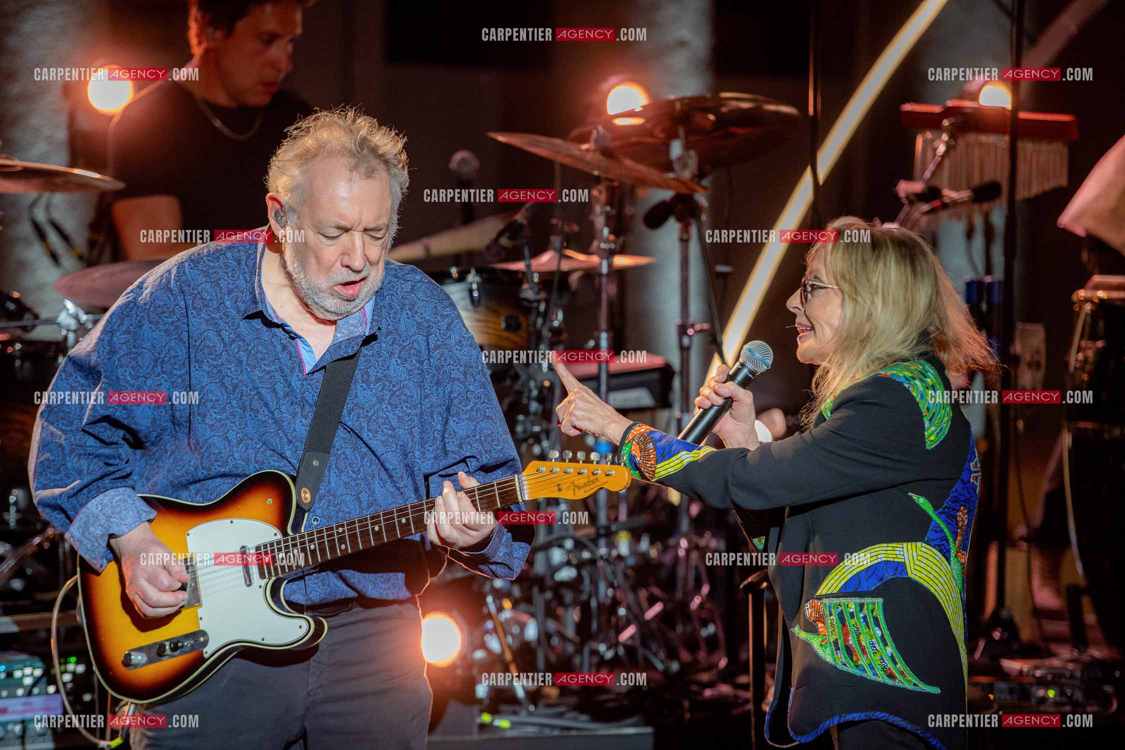 La chanteuse Véronique Sanson au festival de Ramatuelle pour sa dernière date de sa tournée d'été "Hasta Luego".      ( Exclusif )