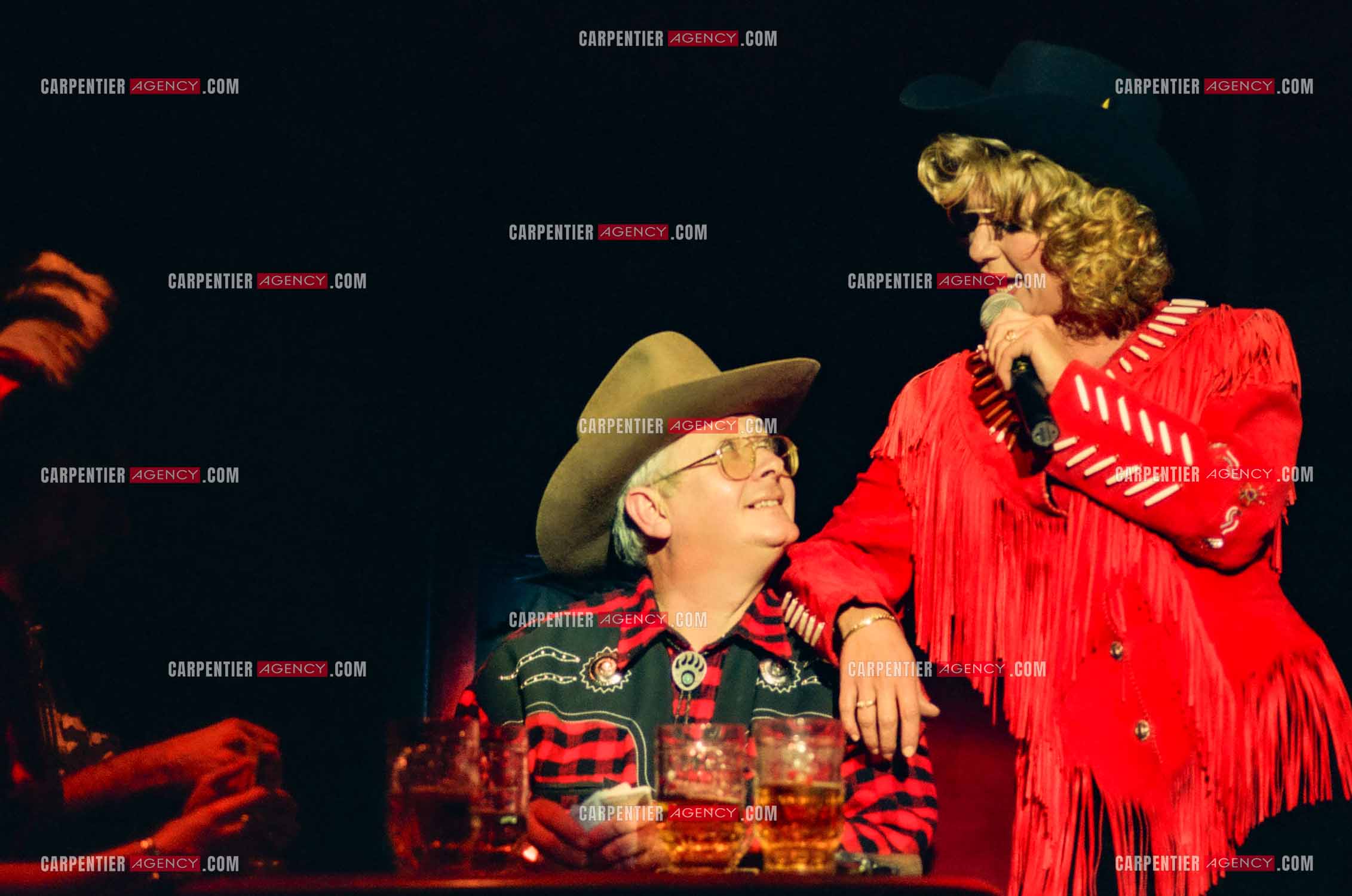 La chanteuse Jeane Manson en concert Country Girl au Casino de Paris.  ( Exclusif )