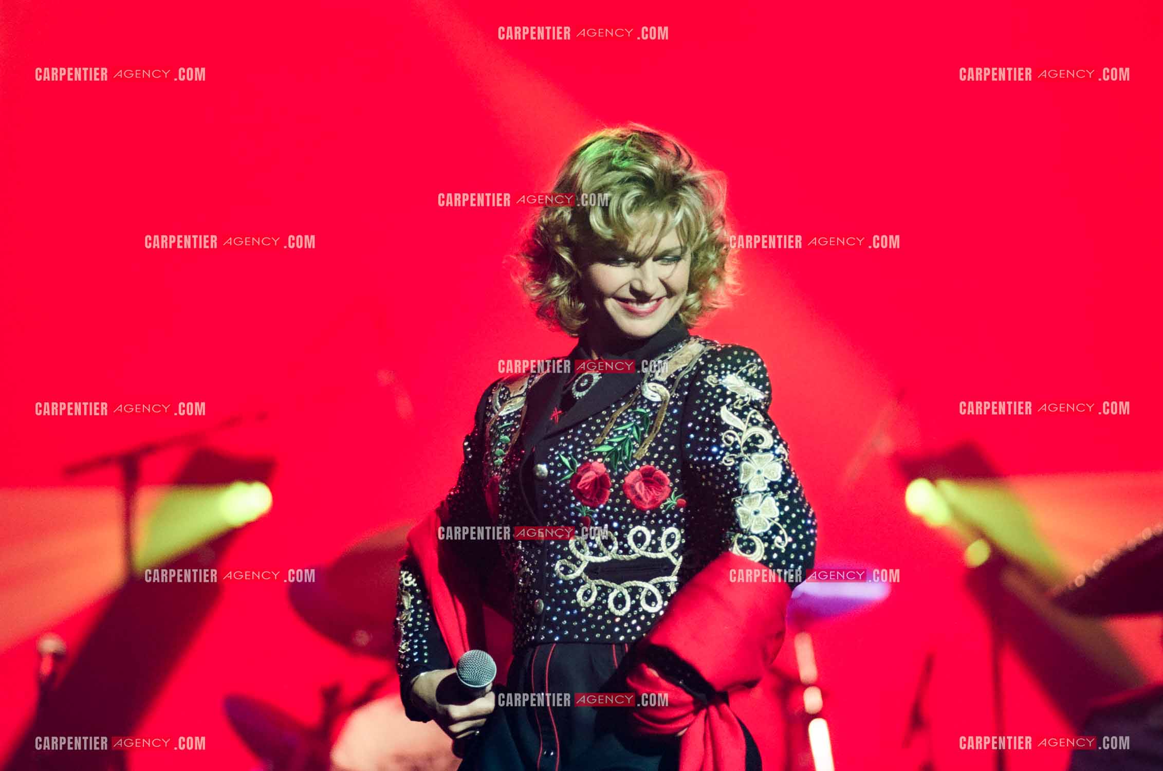 La chanteuse Jeane Manson en concert Country Girl au Casino de Paris.  ( Exclusif )