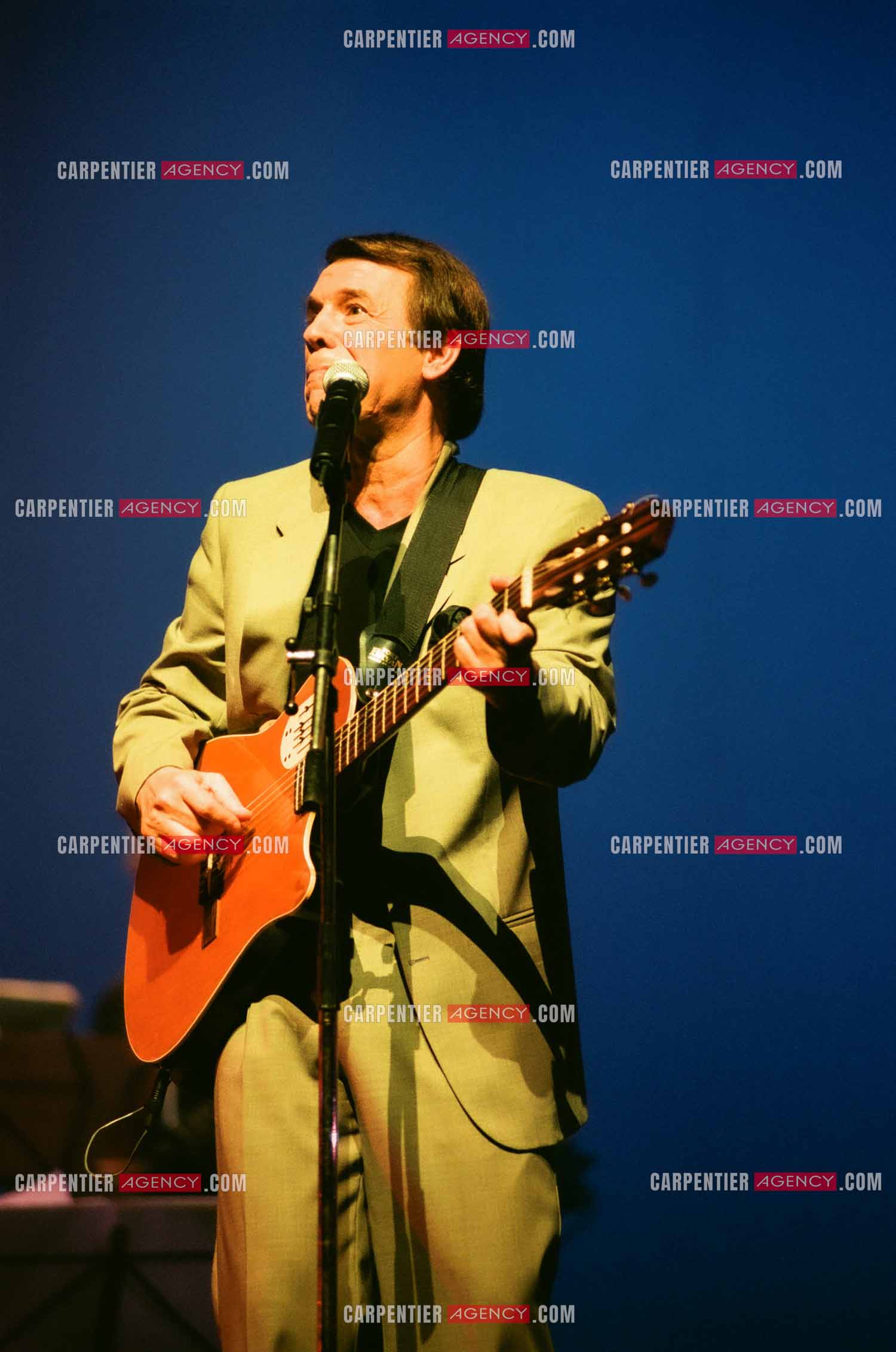 Le chanteur Salvatore Adamo en concert.  ( Exclusif )