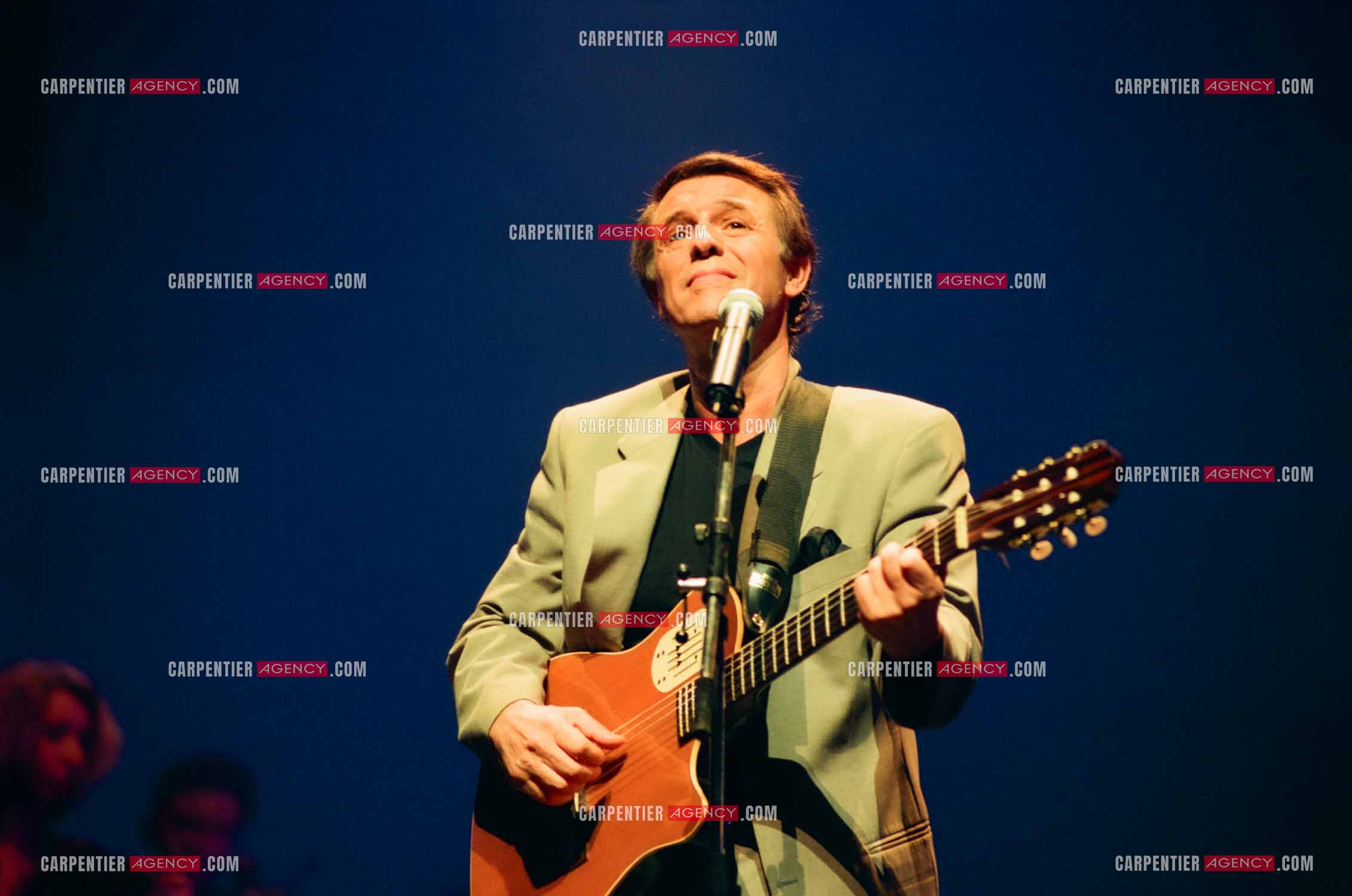 Le chanteur Salvatore Adamo en concert.  ( Exclusif )