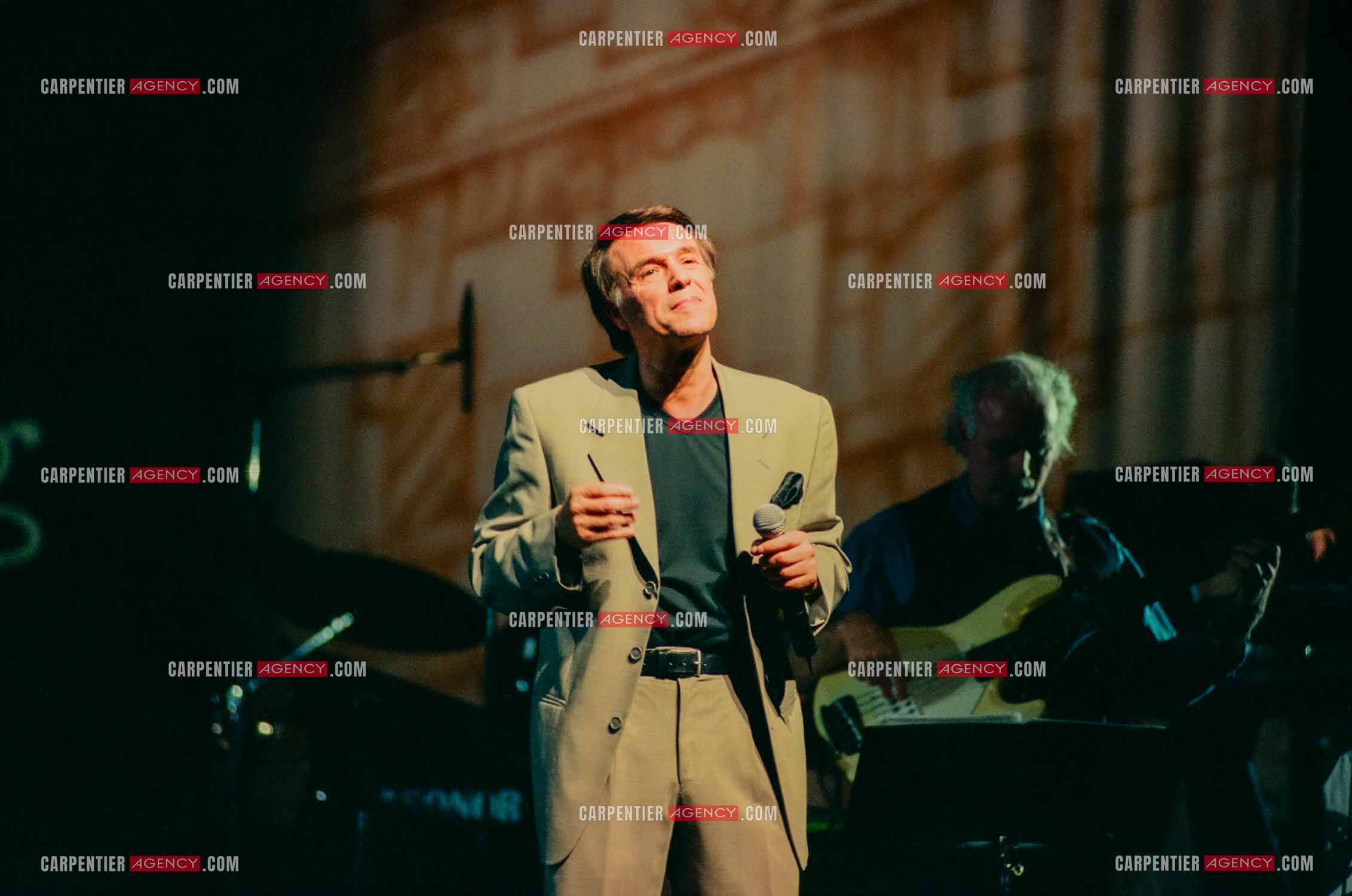 Le chanteur Salvatore Adamo en concert.  ( Exclusif )