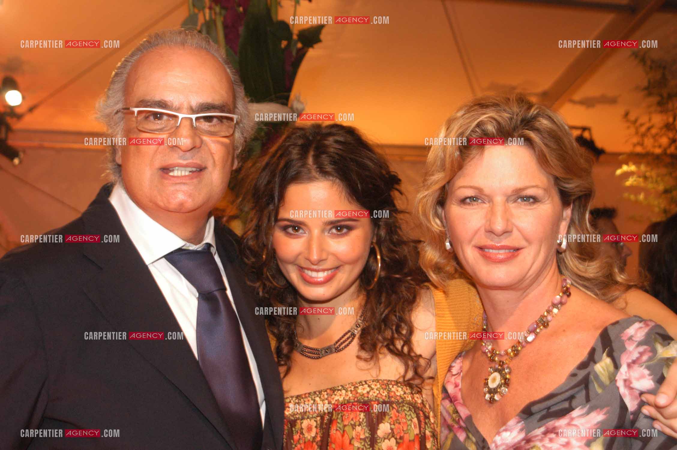 André Djaoui (père de Shirel), Shirel et sa mère Jeane Manson. (Exclusif )